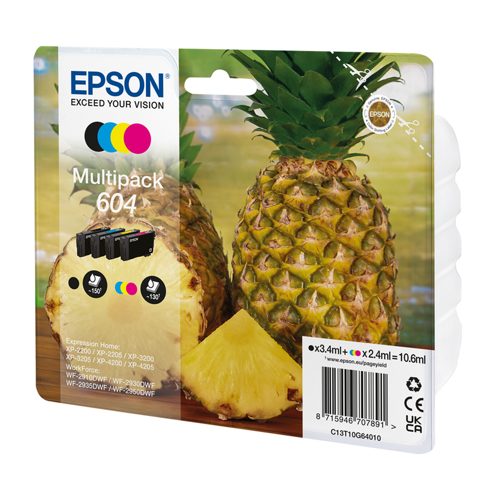 Epson Ananas Multipack 604 - Cartouche imprimante - LDLC