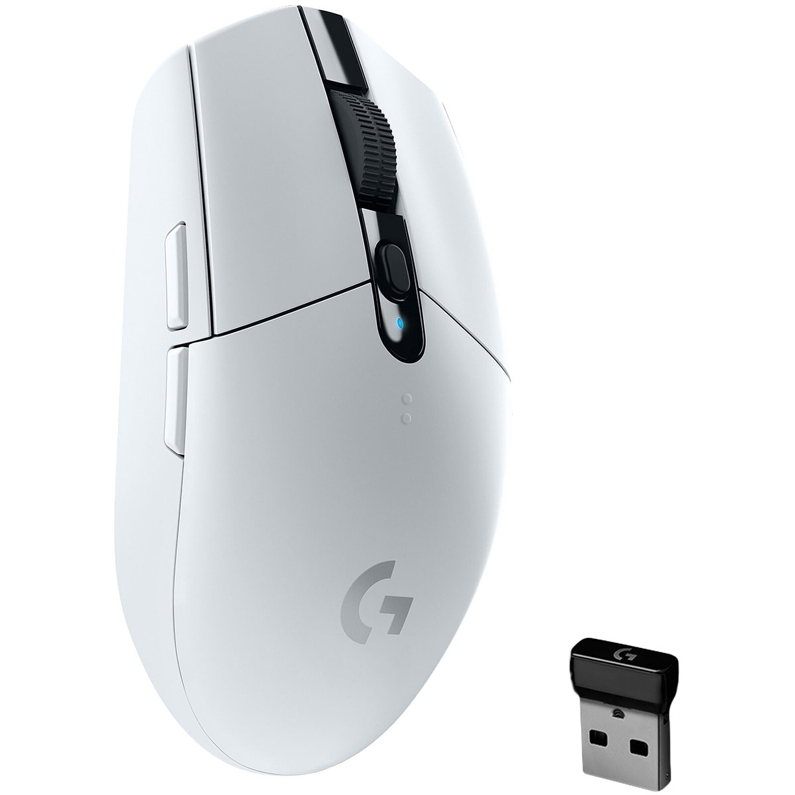 Logitech G305 Mouse Gaming Wireless Bianco + G733 Cuffia Wireless Con Microfono - Kit Gaming
