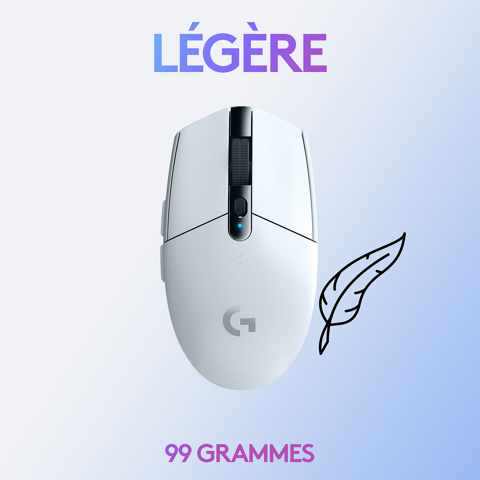 Logitech G305 Lightspeed Wireless Gaming Mouse - Souris sans fil