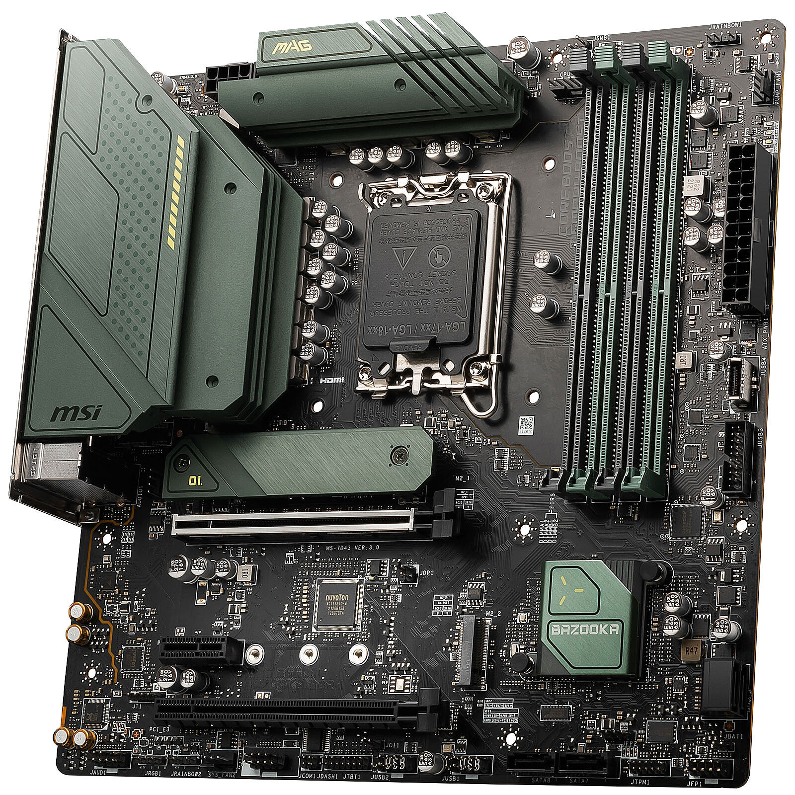 Intel Core i5-12400F MSI MAG B660M MORTAR WIFI DDR4 PC Upgrade Bundle -  Upgrade bundles - LDLC 3-year warranty