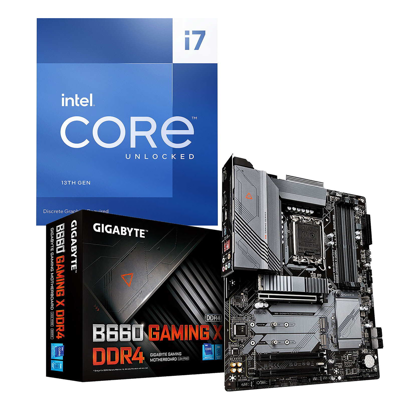 PC Upgrade Bundle Intel Core i7-13700KF Gigabyte B660 GAMING X DDR4 -  Upgrade bundles - LDLC 3-year warranty