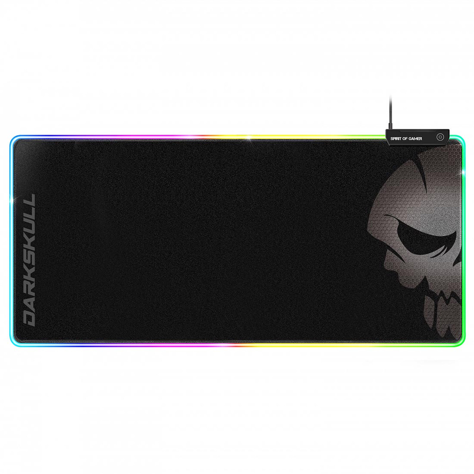 Spirit of Gamer Skull RGB Gaming Mouse Pad M - Tapis de souris - Garantie 3  ans LDLC