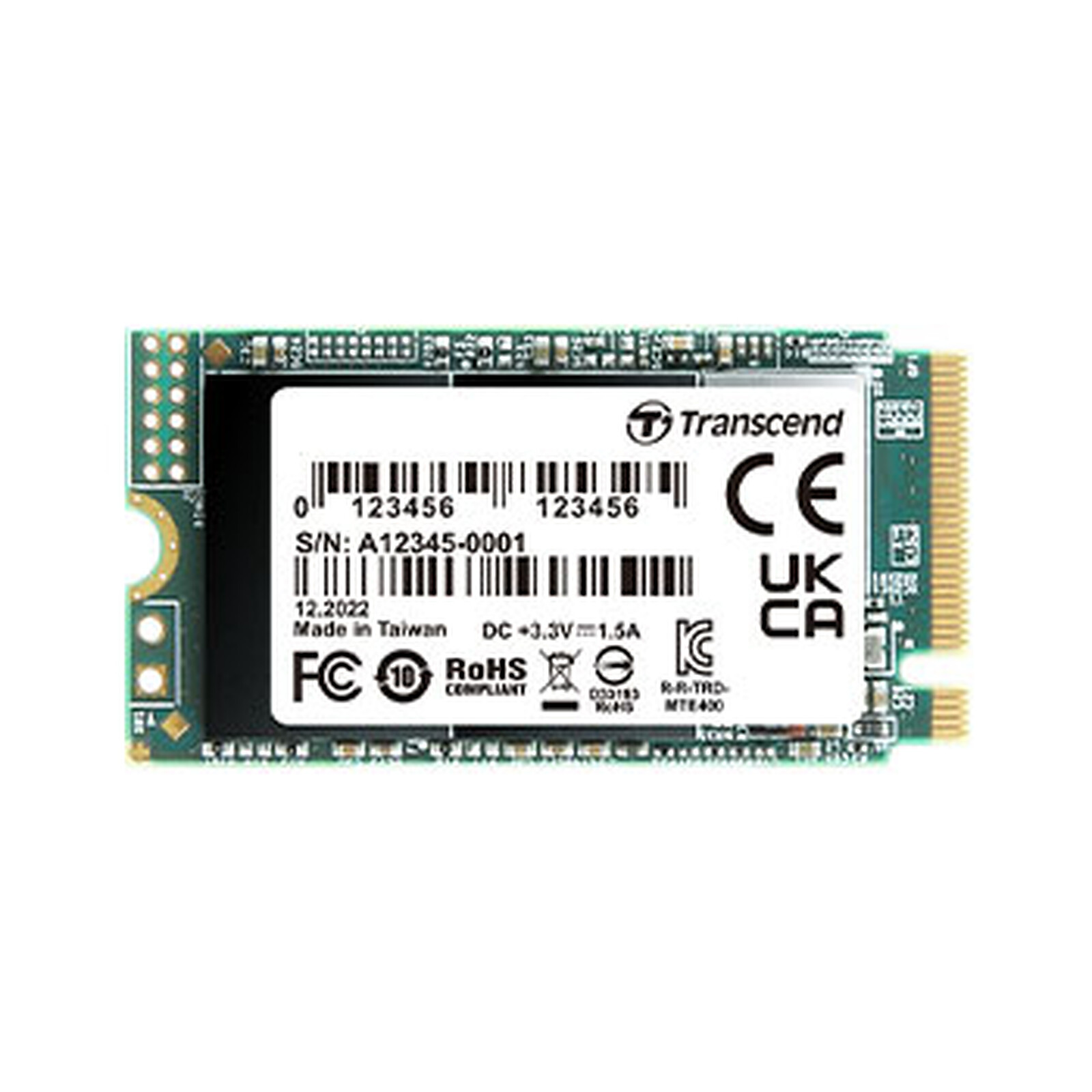 Transcend SSD MTE400S 256GB (TS256GMTE400SN) - SSD - LDLC 3-year warranty