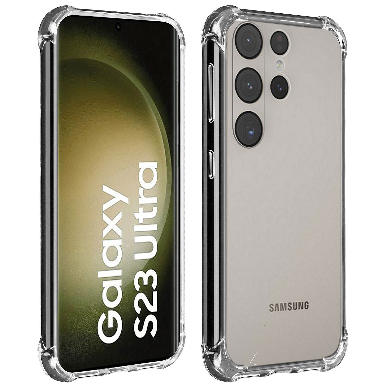 Akashi Coque TPU Angles Renforcés Galaxy S23 Ultra - Coque téléphone -  Garantie 3 ans LDLC