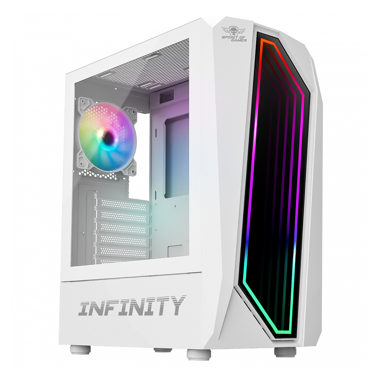 Spirit of Gamer Infinity Artic (Blanc) - Boîtier PC - Garantie 3 ans LDLC