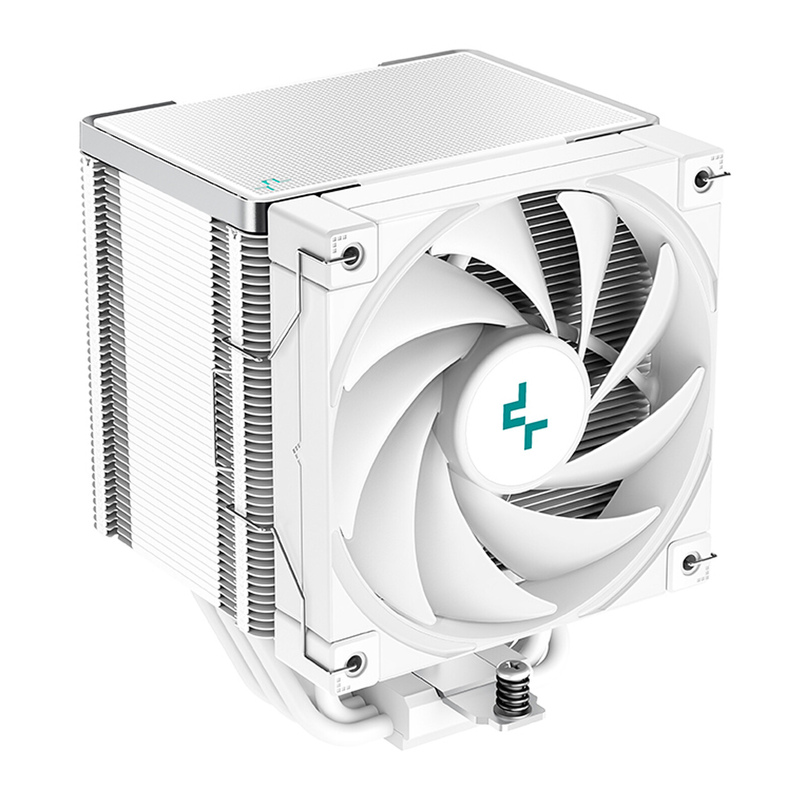 Ventilateur Processeur SilverStone SST-AR04 - Blanc, 80 Mm, Alu Et Cuivre, Pour Refroidissement Silencieux