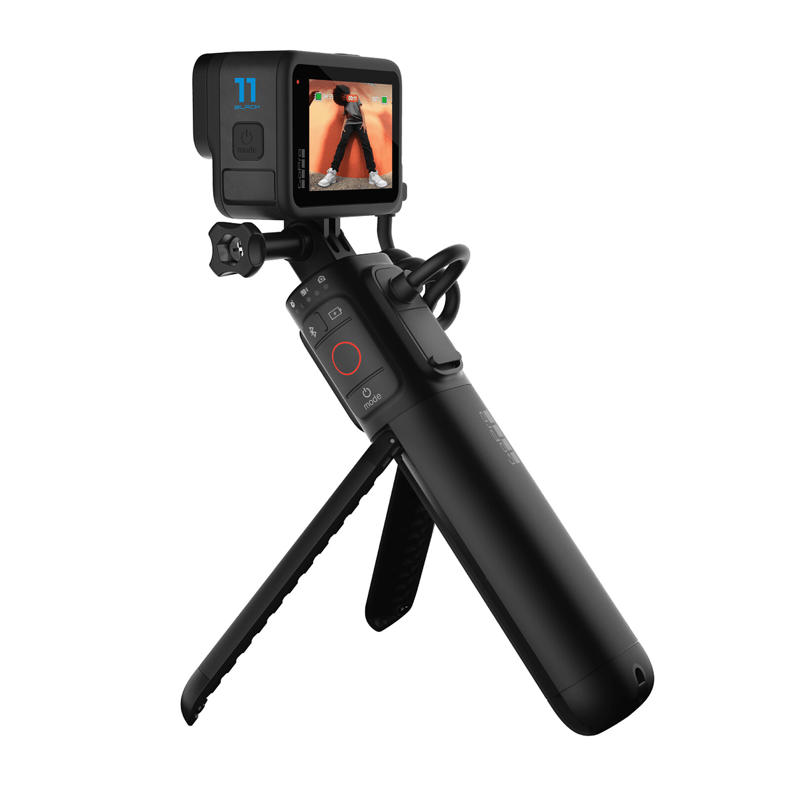 Fixation GoPro Kit de fixations sur pied photo - Accessoire caméra
