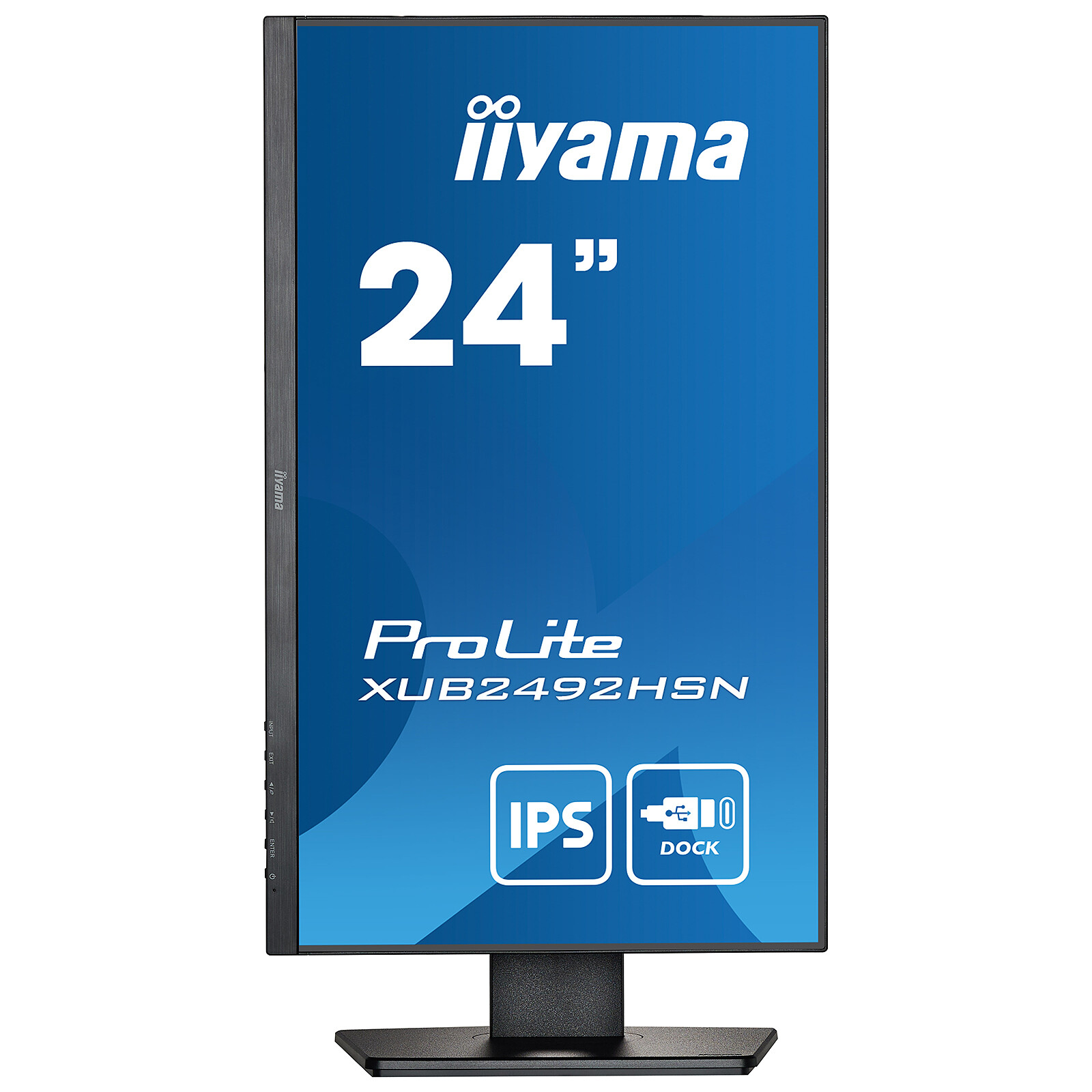iiyama 24 LED - ProLite XUB2492HSN-B5 - Ecran PC - LDLC