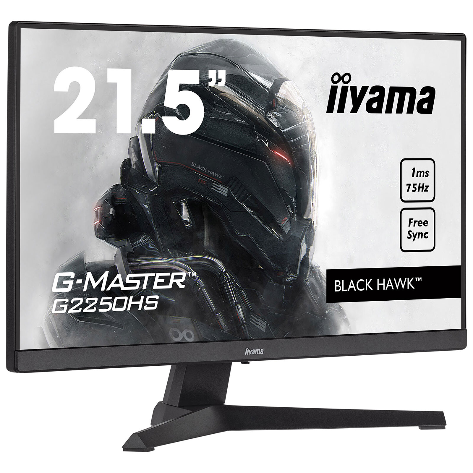 iiyama 21.5 LED - G-MASTER G2250HS-B1 Black Hawk - Ecran PC - LDLC