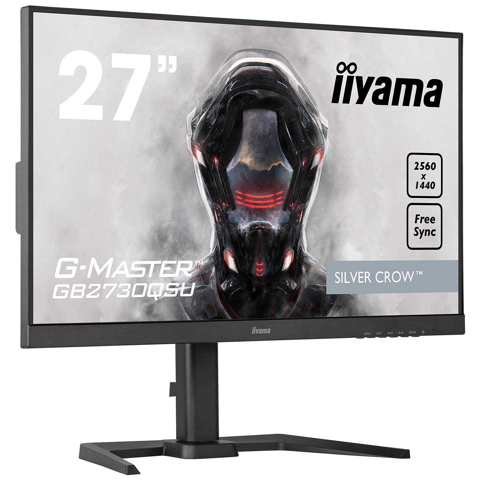 IIYAMA Écran 27 ProLite XUB2792QSU-B5 - IPS LED WQHD HDMI, DisplayPort,  DVI - Écran - iiyama