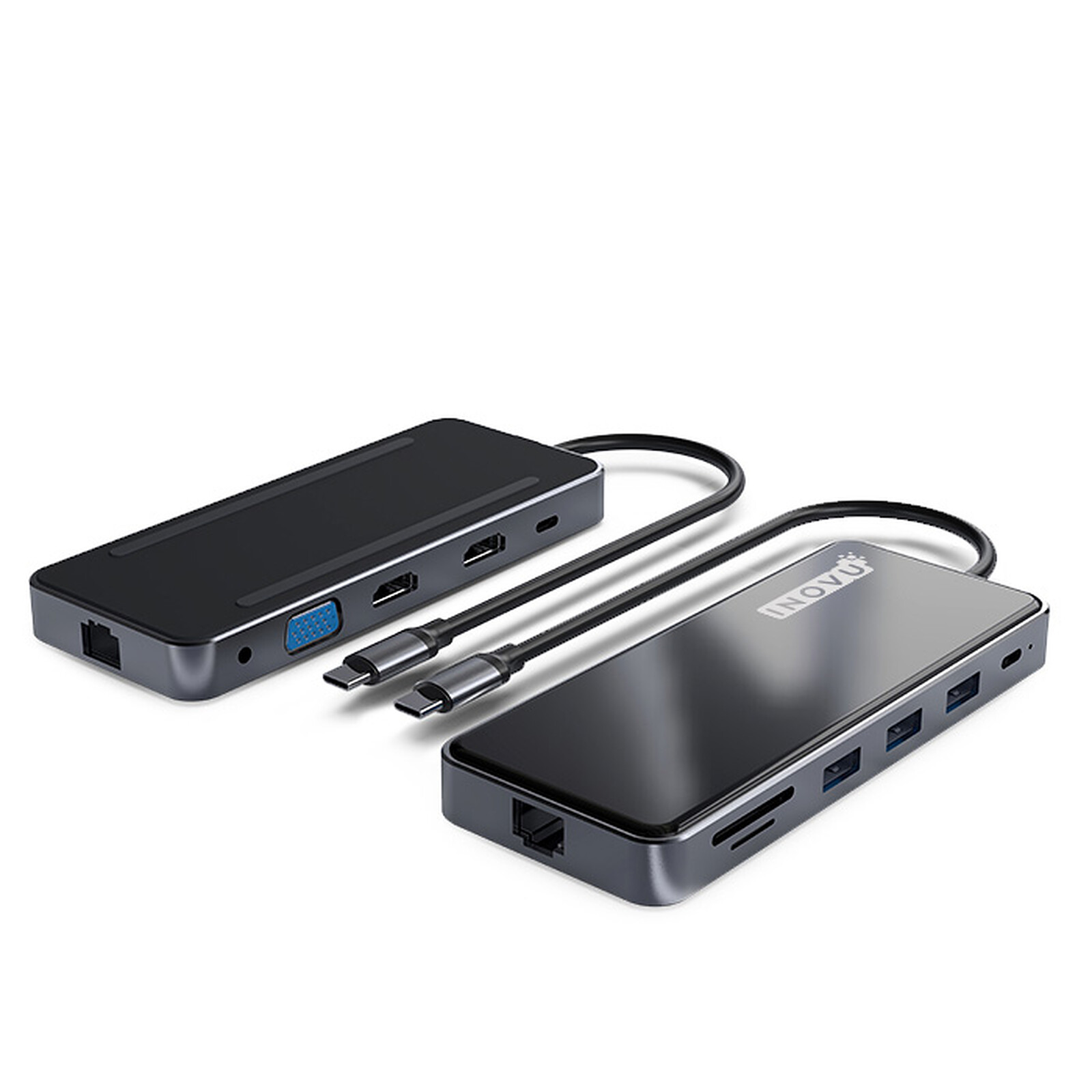 Goobay Mini ventilateur USB 8' (Argent) - Gadget - Garantie 3 ans LDLC