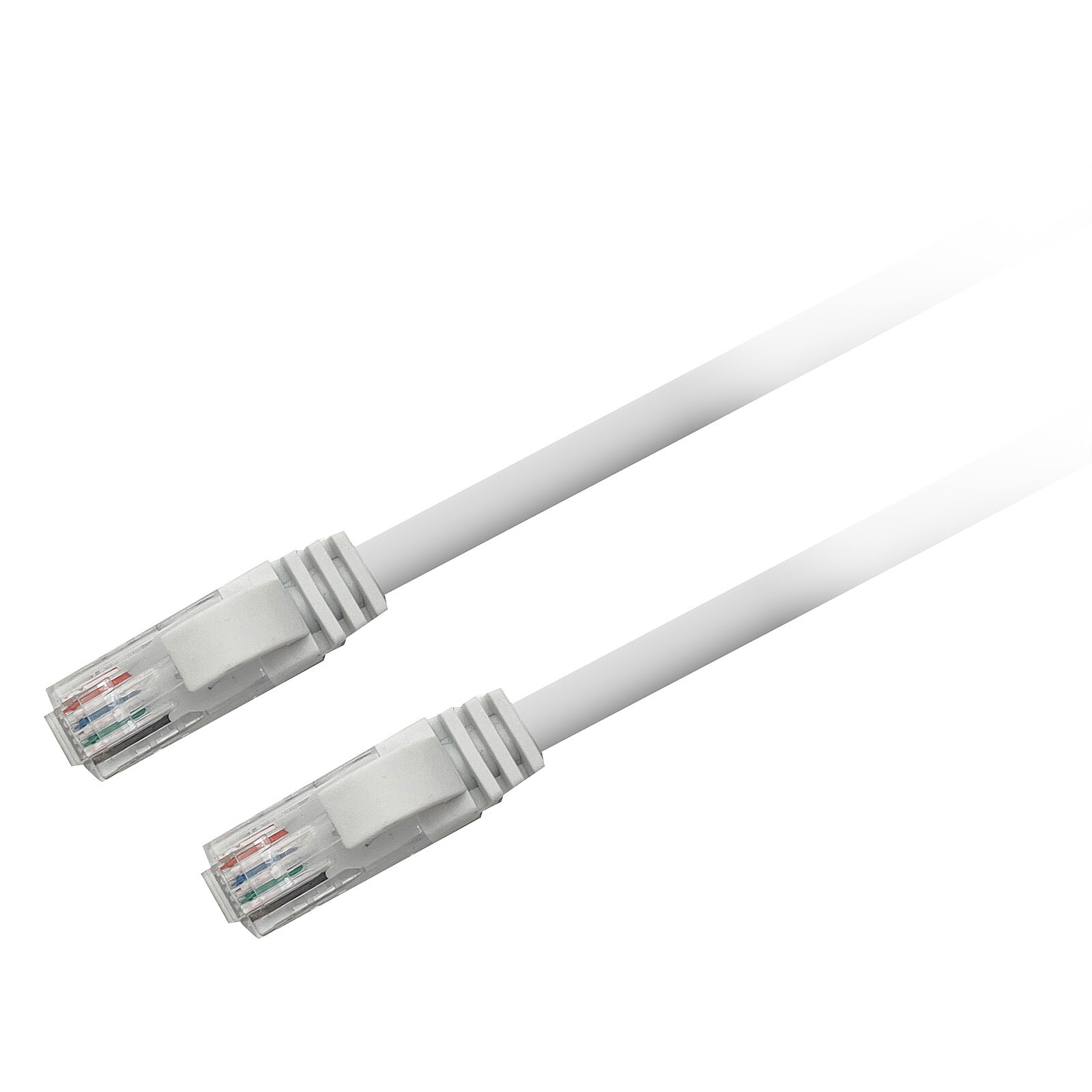Textorm Câble RJ45 CAT 6 UTP - mâle/mâle - 0.5 m - Blanc - Câble RJ45 -  Garantie 3 ans LDLC