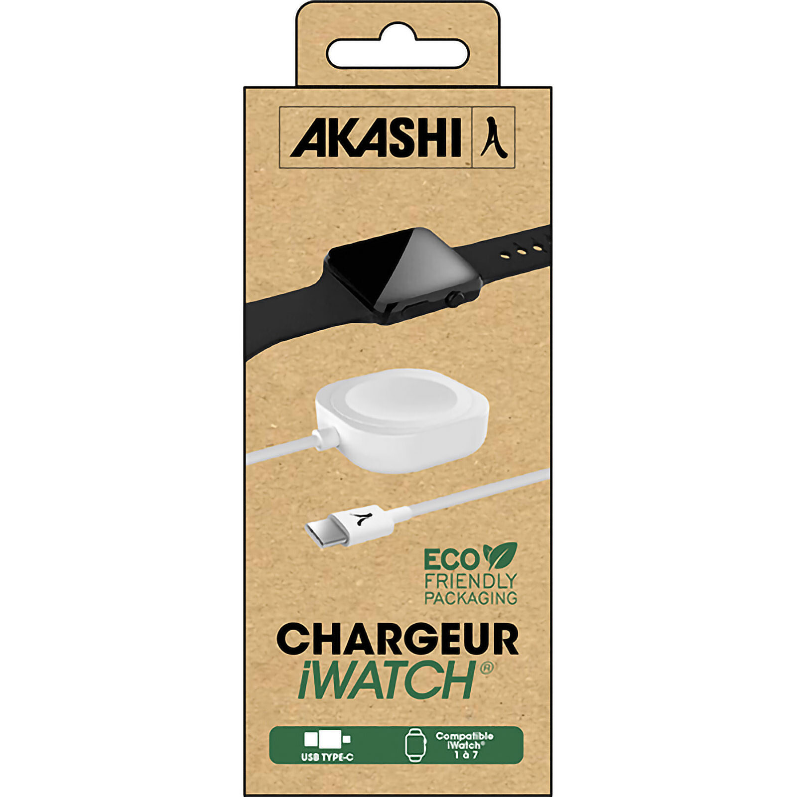 Akashi Câble USB-C compatible Apple Watch (1 m) (ALTCABIWAT1M) - Achat  Accessoire Apple Akashi pour professionnels sur