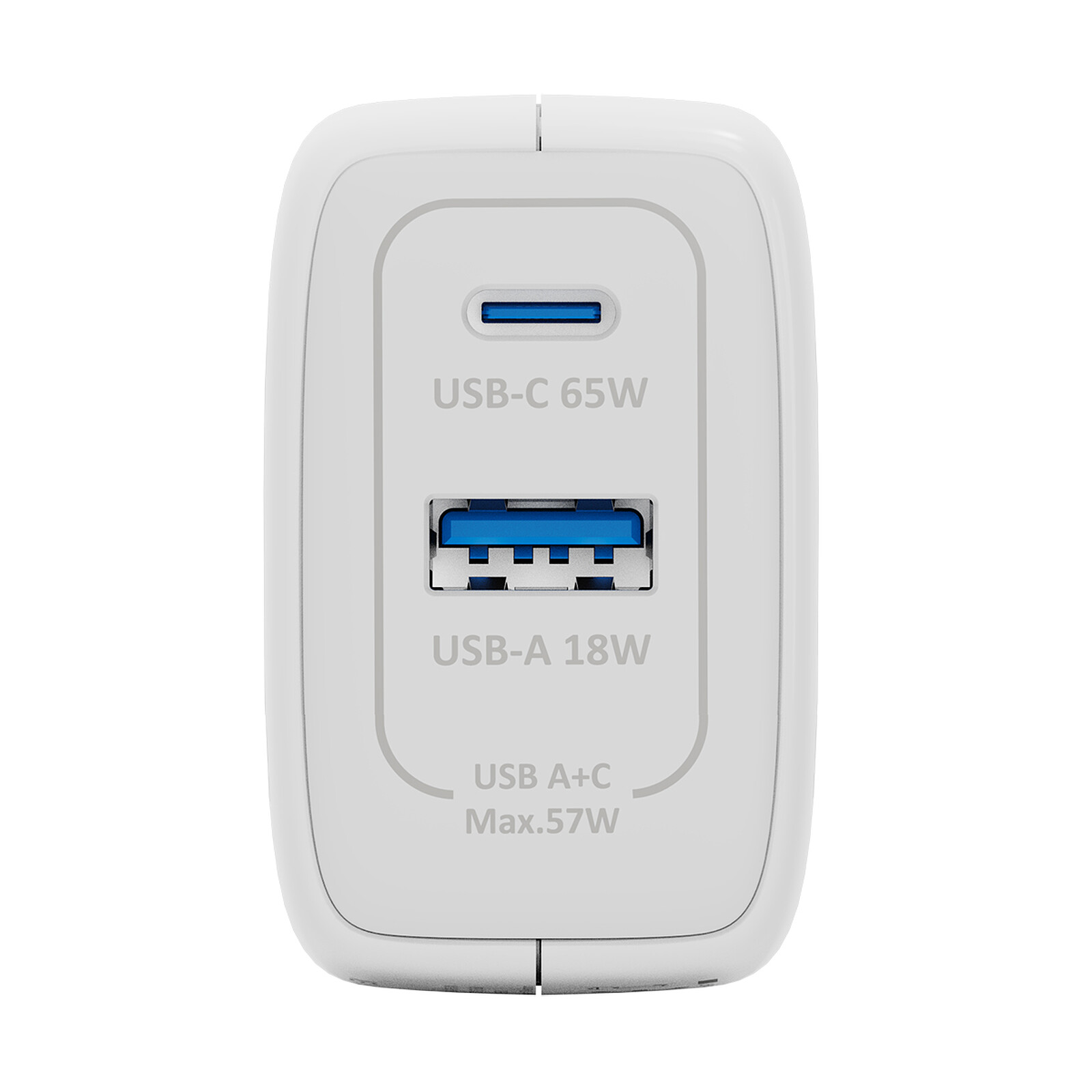 PORT Chargeur allume-cigare Voiture USB-C / USB-A 57W pas cher 