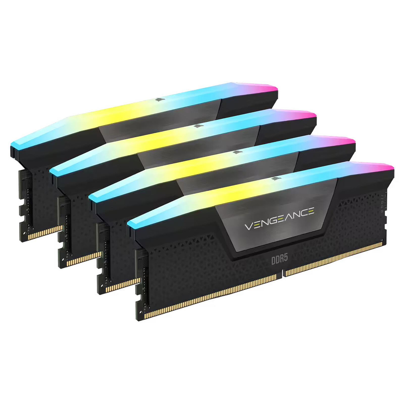 RAM CORSAIR VENGEANCE RGB DDR5 8GB 5200MHz CL40 – LED RGB, XMP 3.0, Per Schede Intel Serie 600/700/800