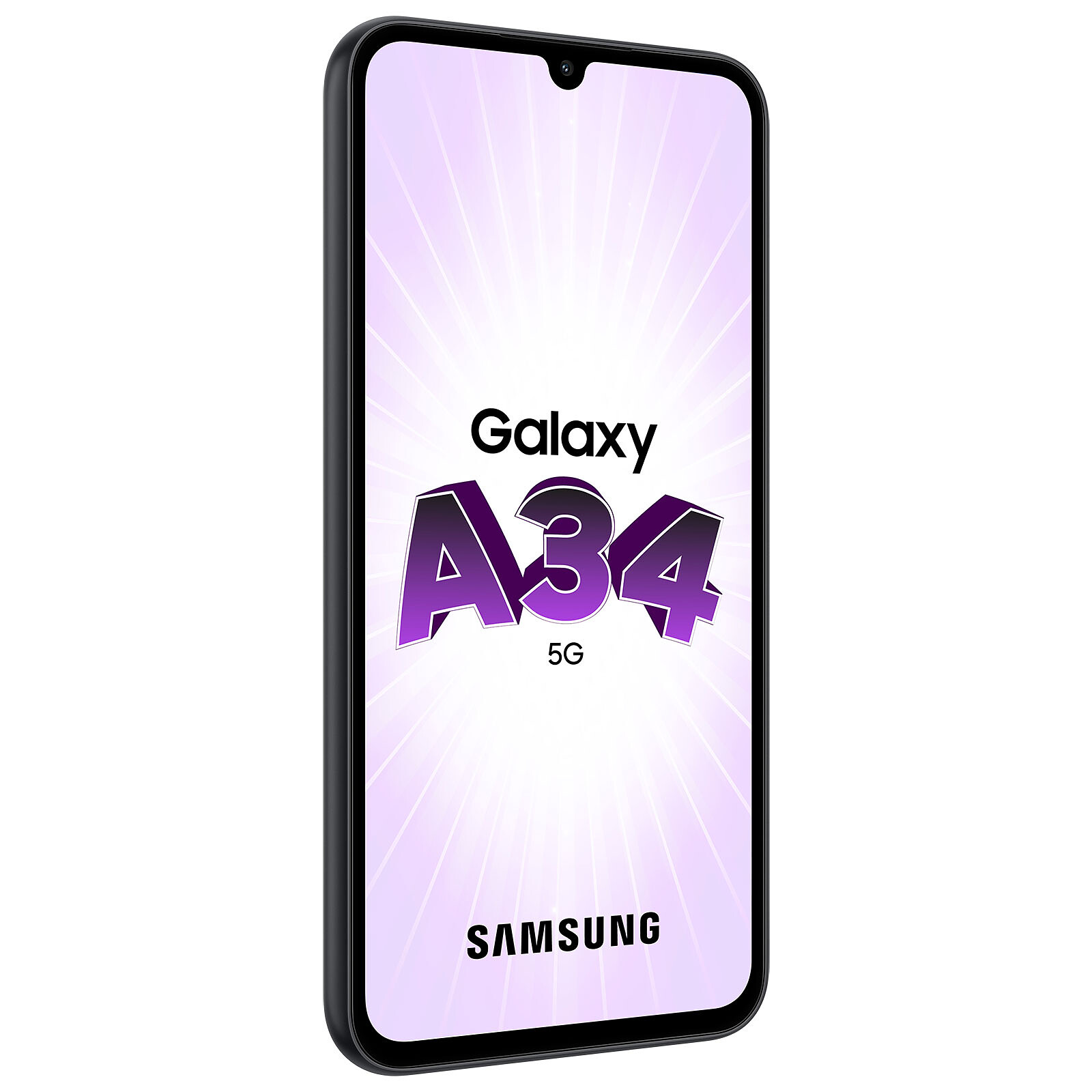 Samsung Galaxy A34 5G Graphite (6 Go / 128 Go) - Mobile