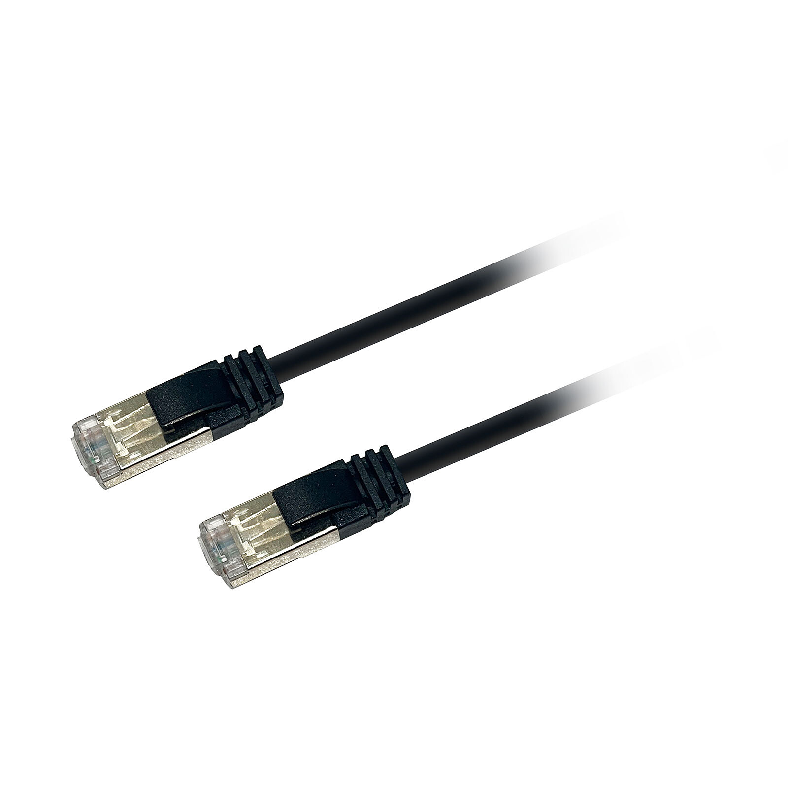 Textorm Câble RJ45 CAT 7 SSTP - mâle/mâle - 0.5 m - Noir - Câble RJ45 -  Garantie 3 ans LDLC