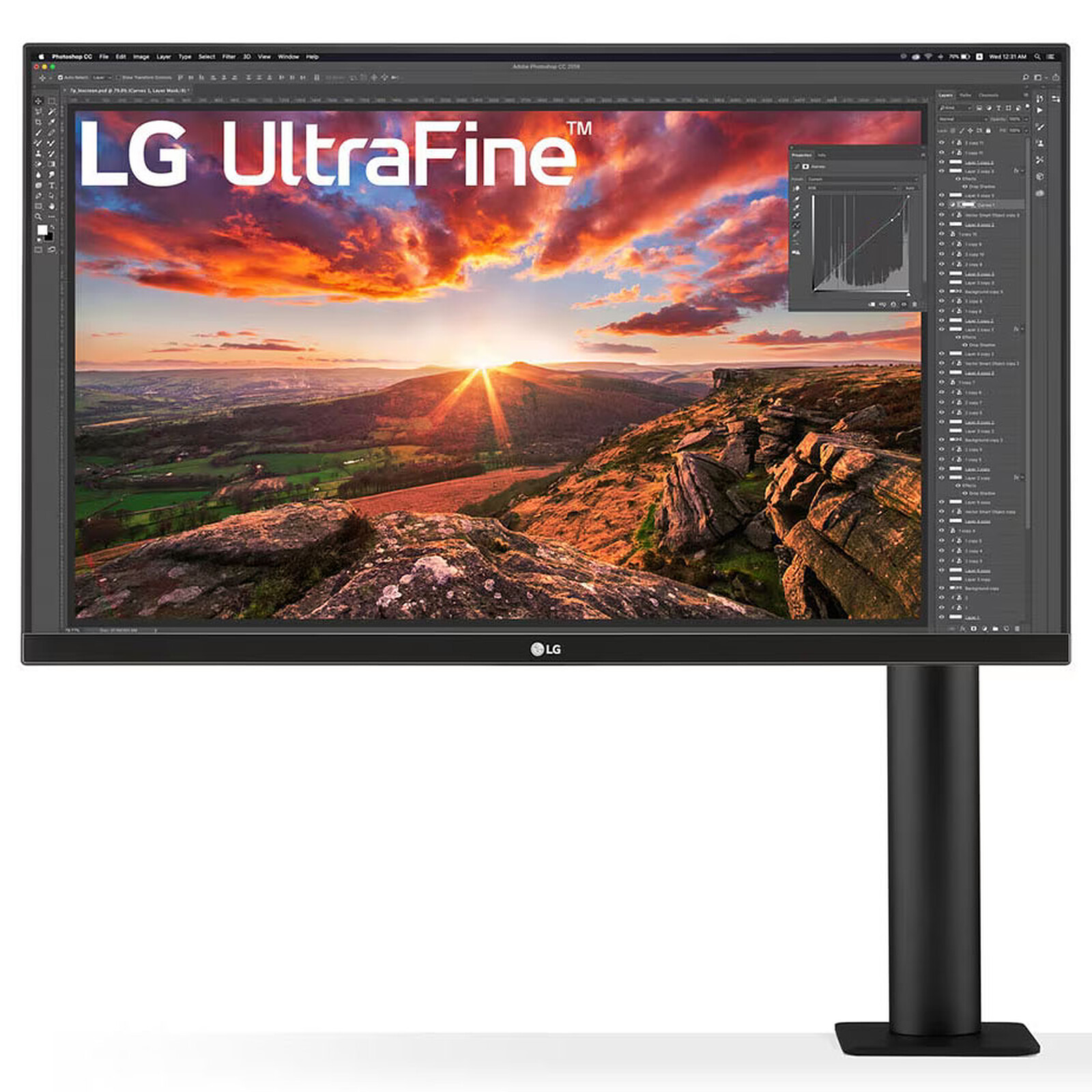 LG écran plat de PC 68,6 cm (27) 2560 x 1440 pixels 2K L  (27GP850P-B).  Open iT - Informatique et Haute technologie