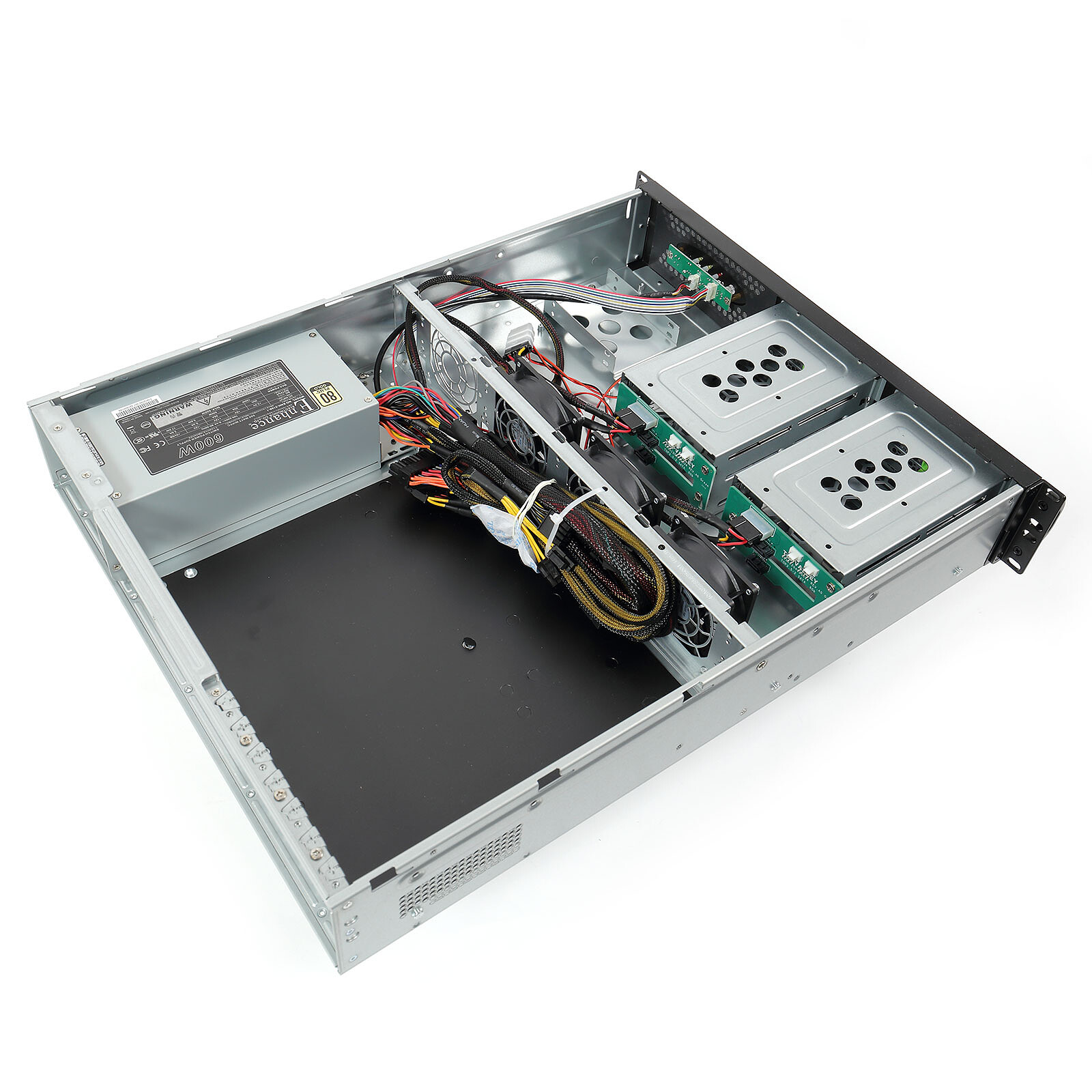 Boîtier Mini-ITX 2U 19 pour Dual Mini-ITX à faible profondeur