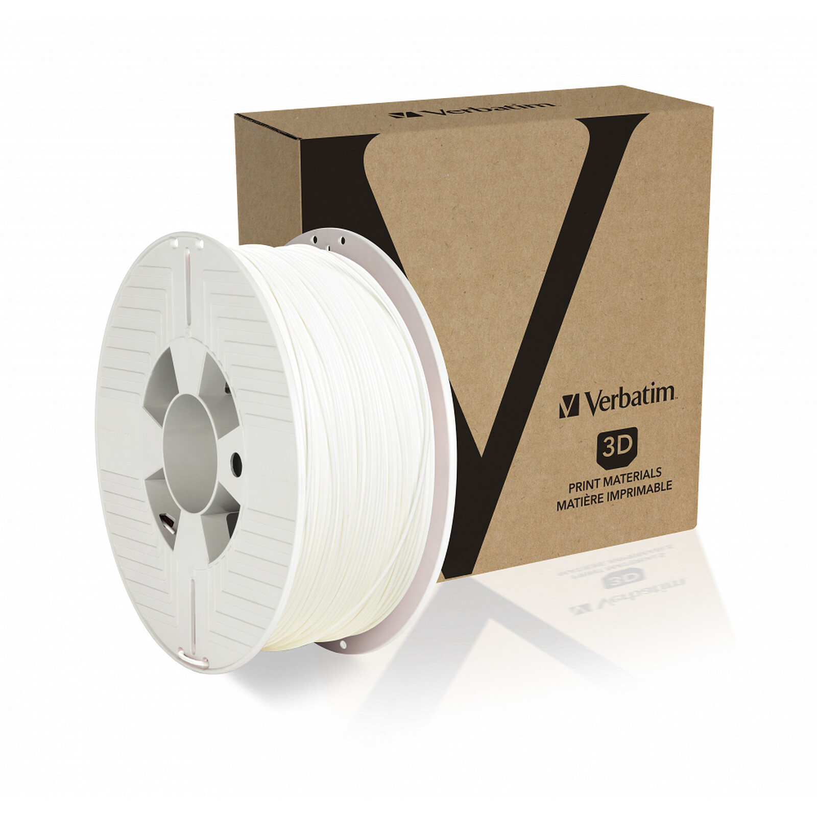 Verbatim PLA 1.75 mm 1 Kg - Blanc - Filament 3D - LDLC