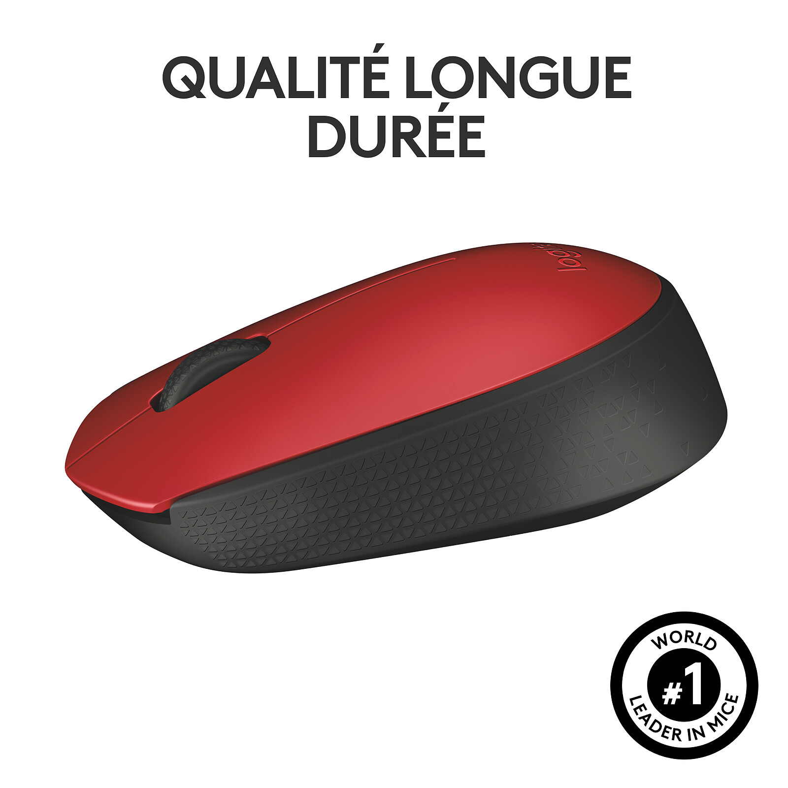 Logitech M171 Wireless Mouse (Red) - Mouse Logitech LDLC