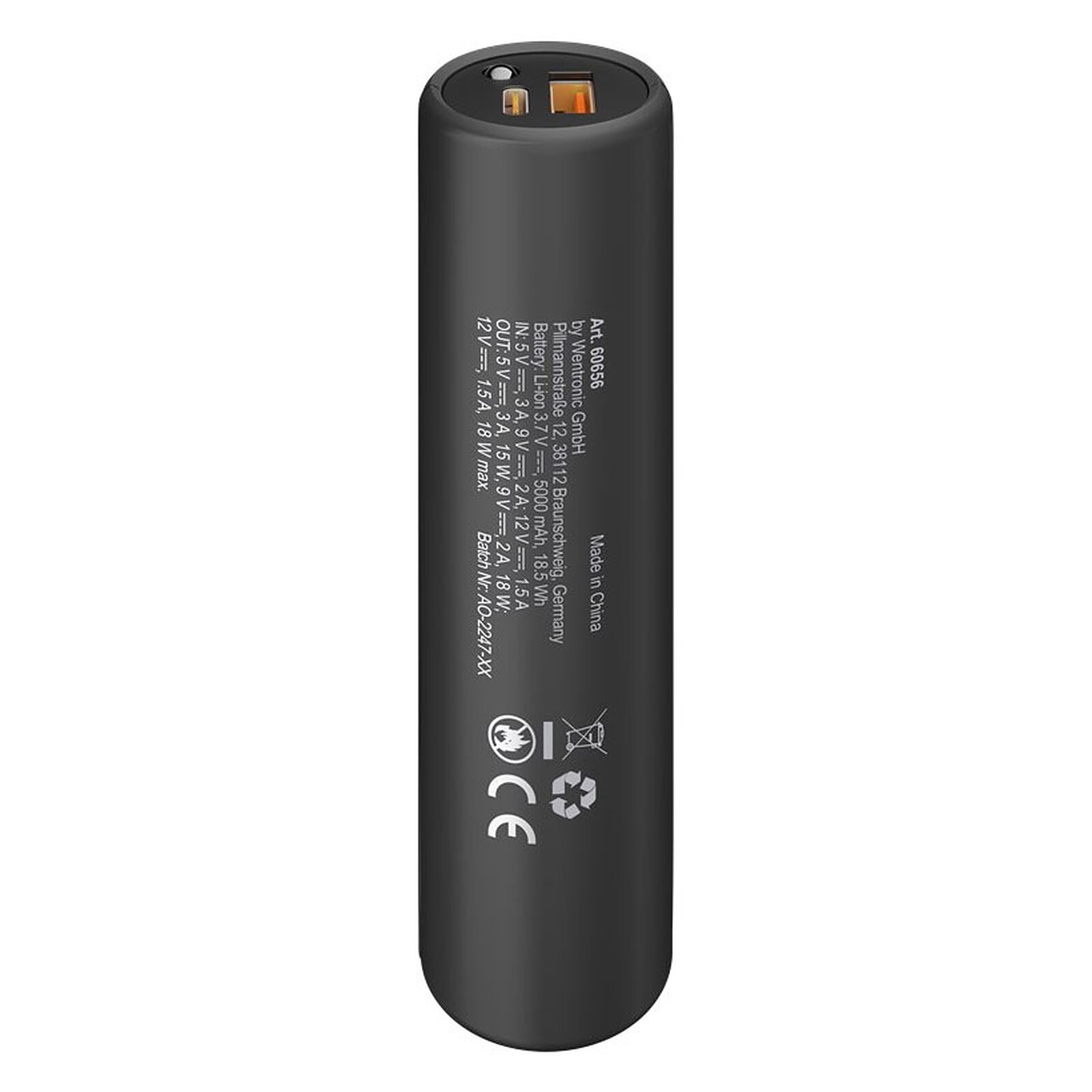 Akashi Batterie de Secours MagSafe à Induction 5000 mAh - Batterie externe  - LDLC