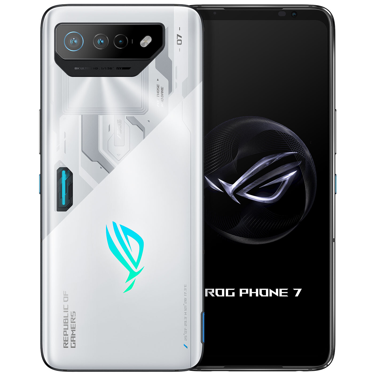 ASUS ROG Phone 7 Storm White (16GB / 512GB) - Mobile phone 