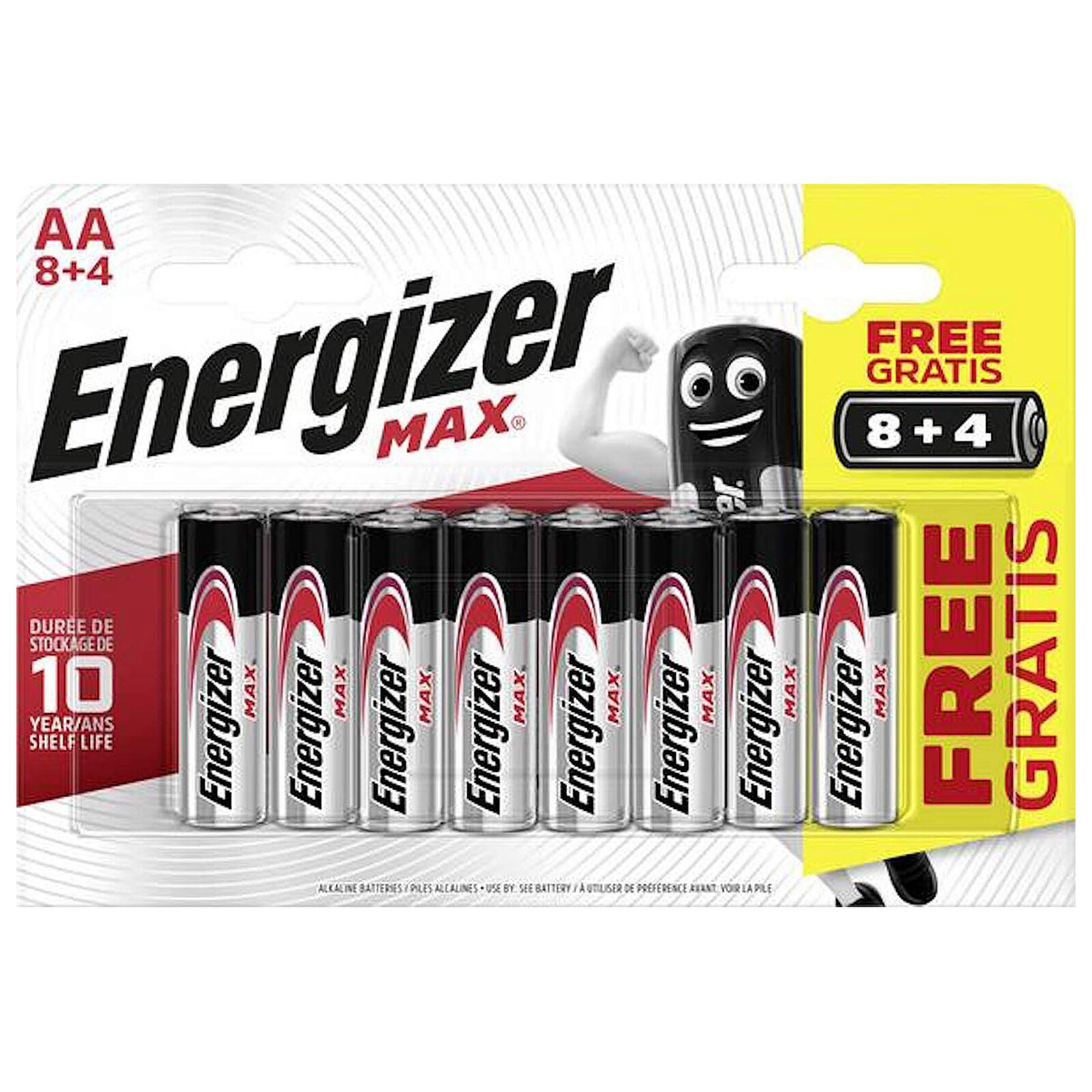Energizer Max AA (par 12) - Pile & chargeur - LDLC
