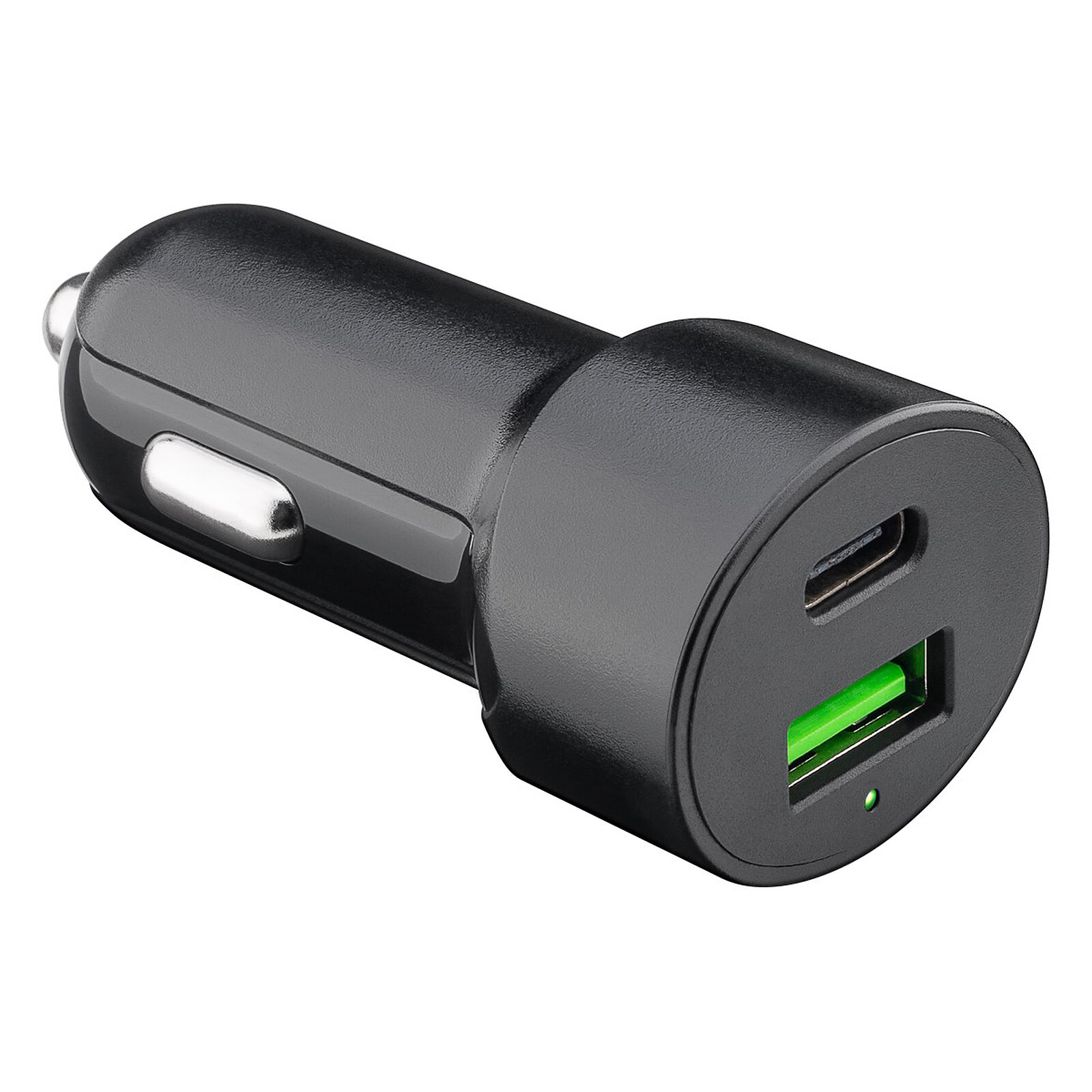 Goobay Dual USB FastCharge Autoladegerät INVISIBLE 4.8 A