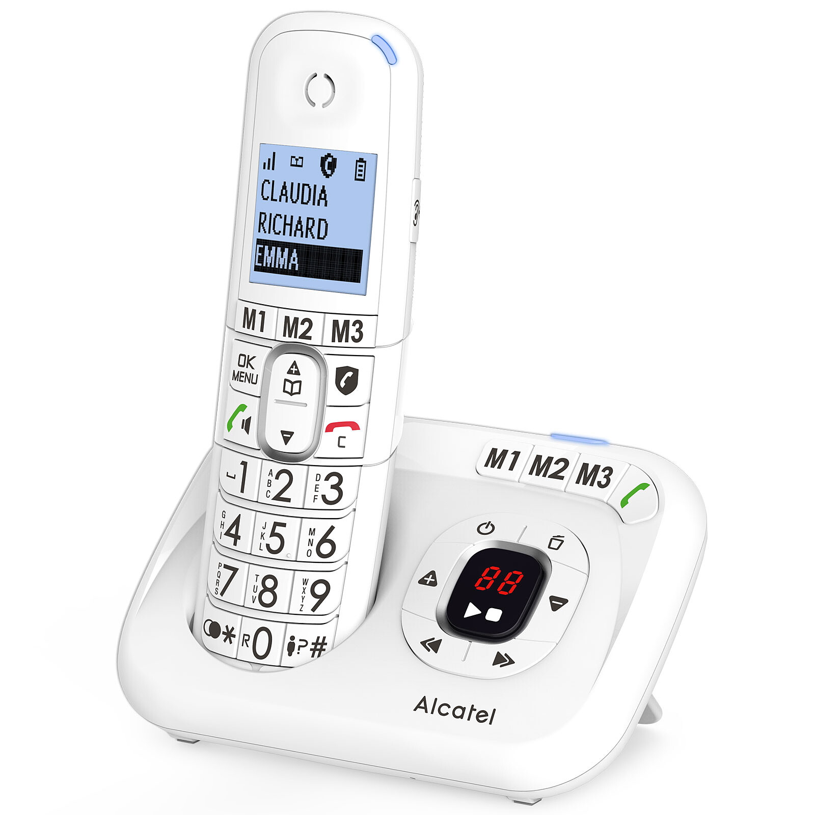 Alcatel XL785 Combo Voice Blanco / Teléfonos fijo + inalámbrico 