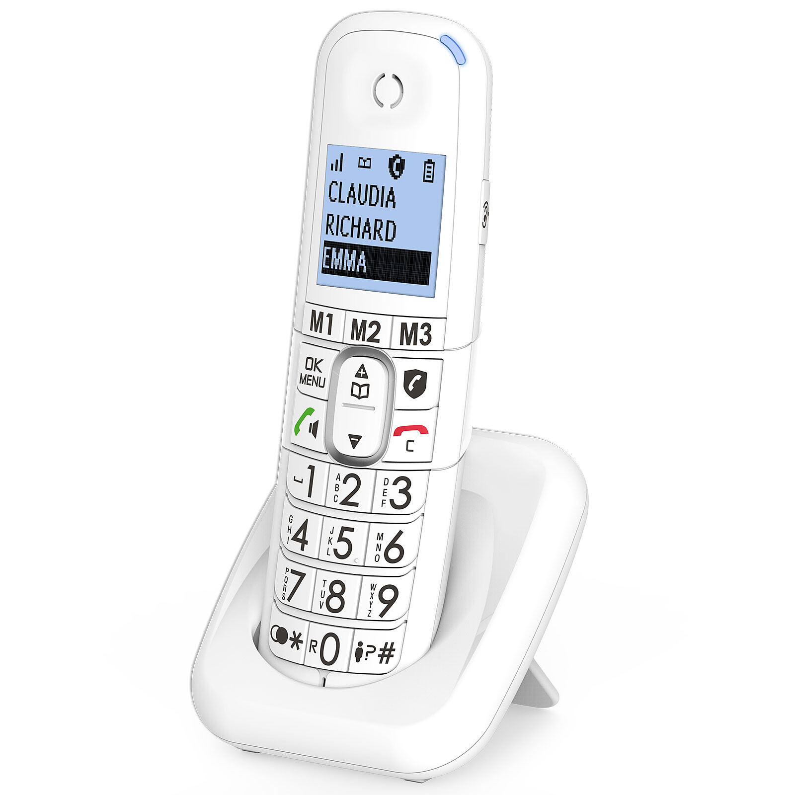 Téléphone fixe avec combiné sans fil Alcatel XL 650 Voice Combo
