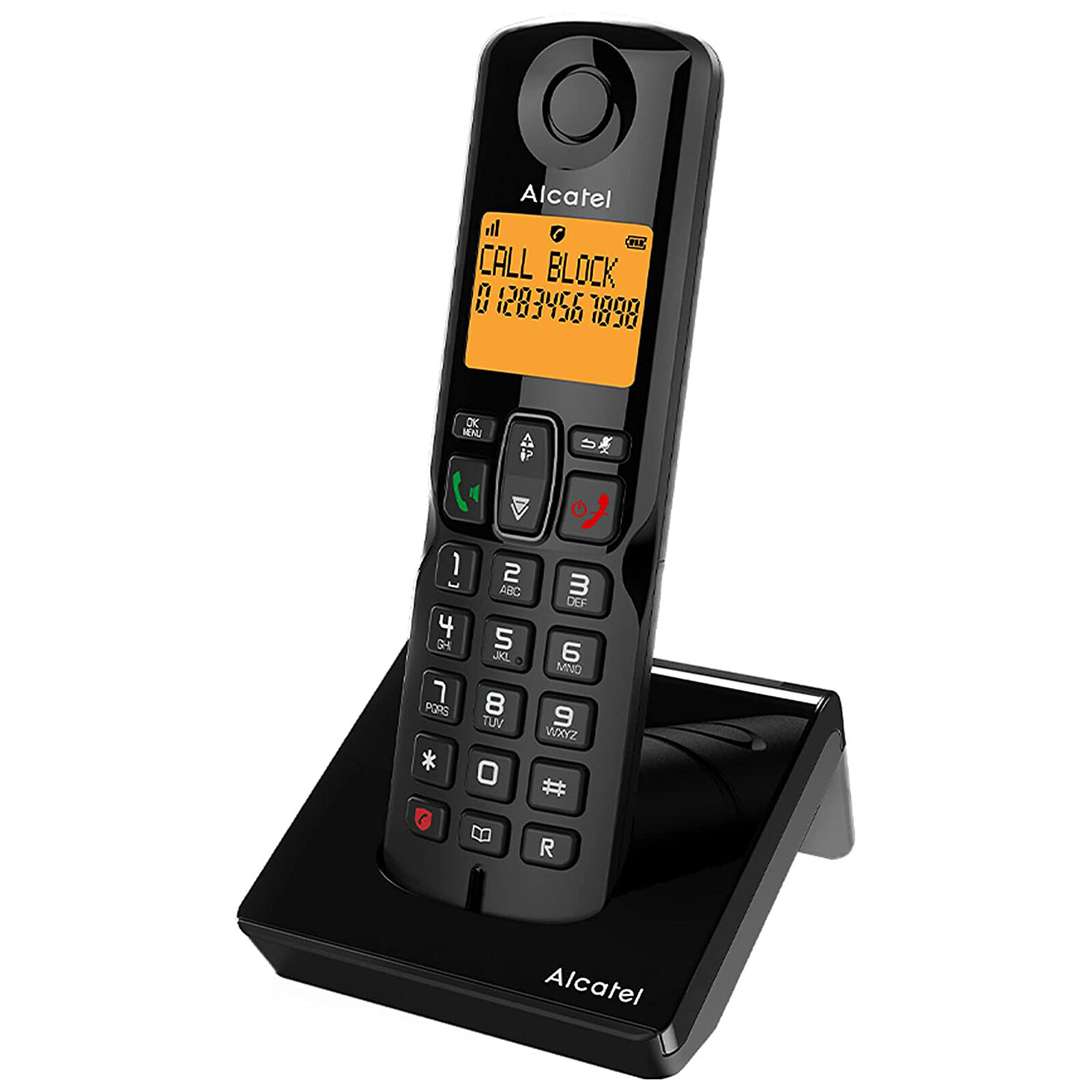 Alcatel F890 Trío de Voz Negro - Teléfono inalámbrico - LDLC