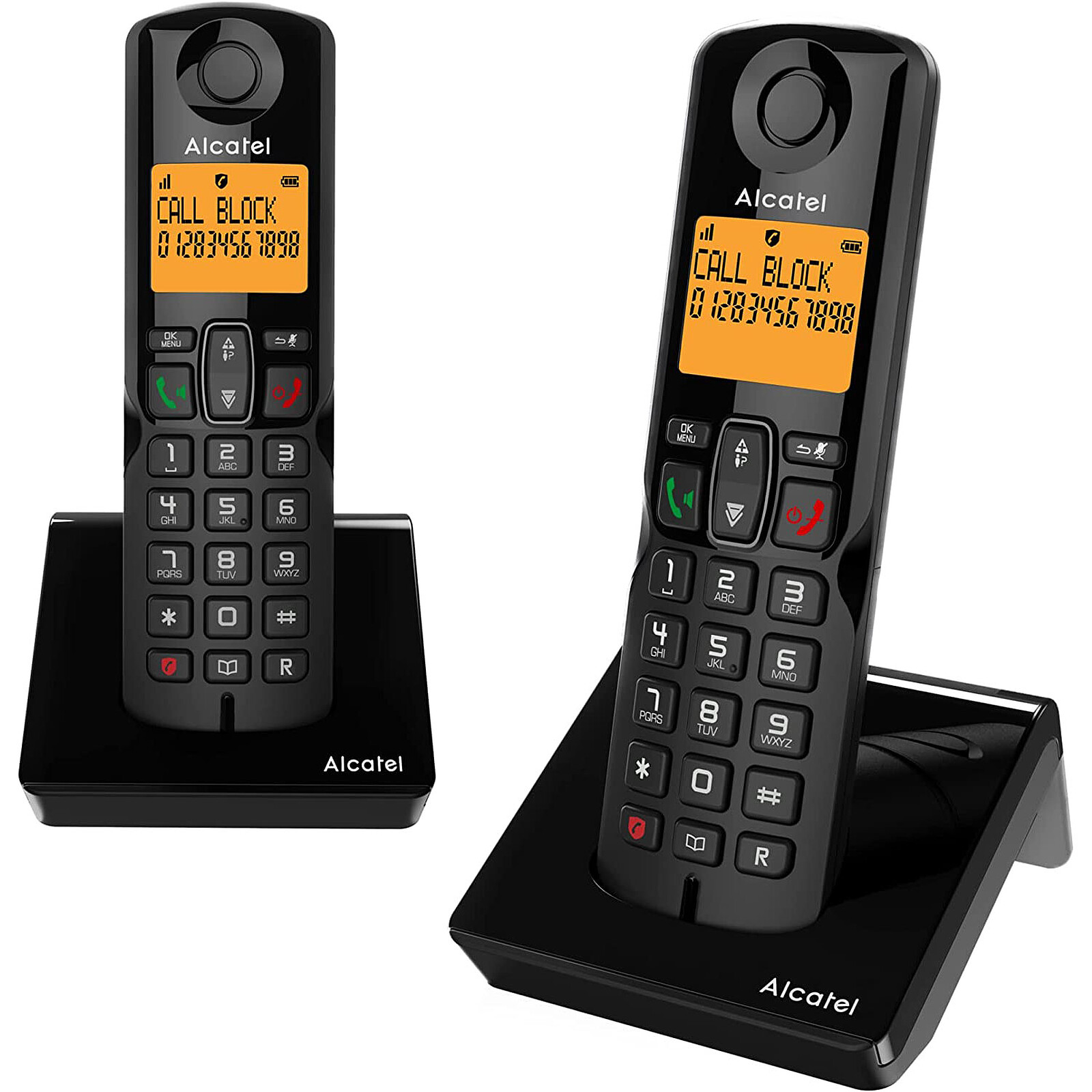 Alcatel S280 Duo Negro - Teléfono inalámbrico - LDLC