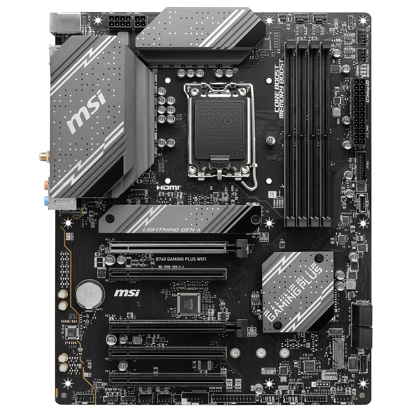 THE Budget Intel Motherboard to Get?! MSI B760 Gaming Plus WiFI 