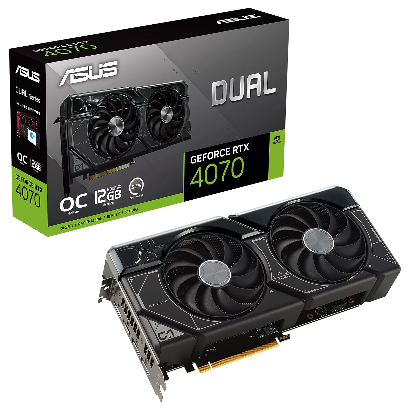 ASUS GeForce RTX 4070 Dual OC Edition 12GB