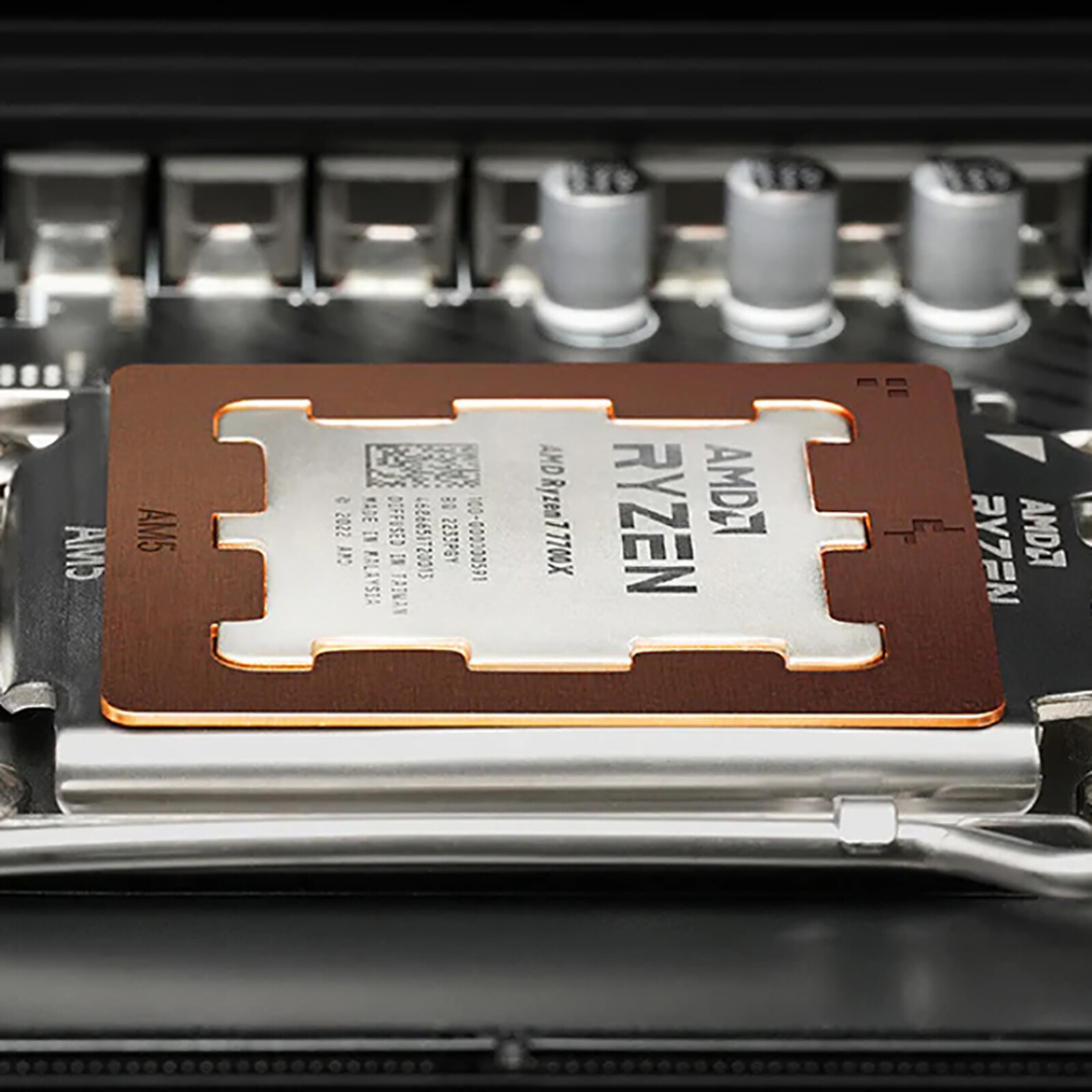 thumbnail image 2 of CPU Heat Management Pad AM5 CPU Thermal Pad - Metal Heat Guard For 2 of 11