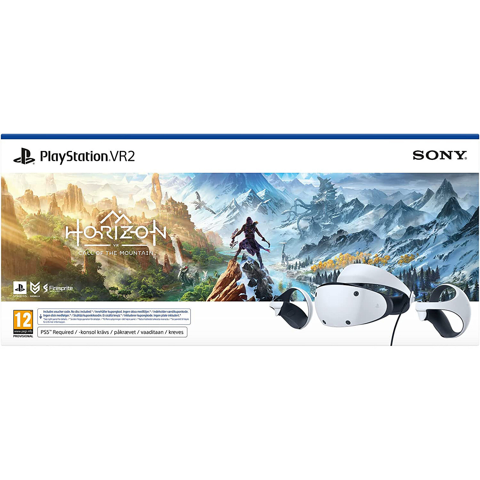 Sony PlayStation VR2 (PSVR2) + Horizon : Call of the Mountain - Accessoires  PS5 - Garantie 3 ans LDLC