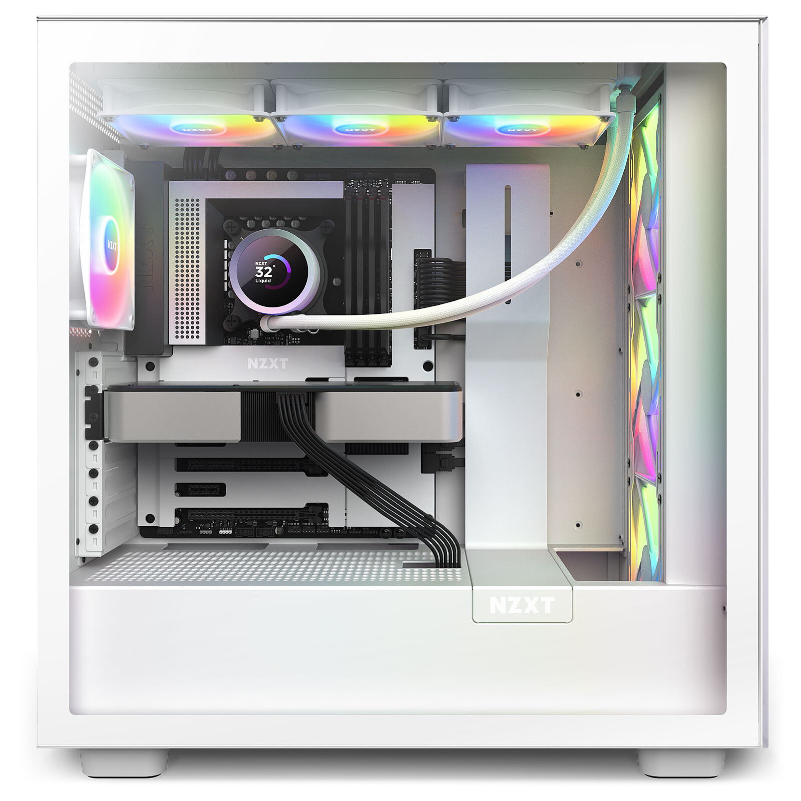 ASUS ROG Strix LC360 RGB White Edition - Ventilateur processeur - LDLC