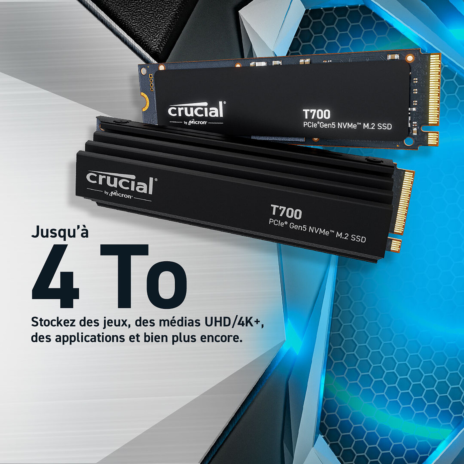 Crucial P3 2 To - Disque SSD - LDLC