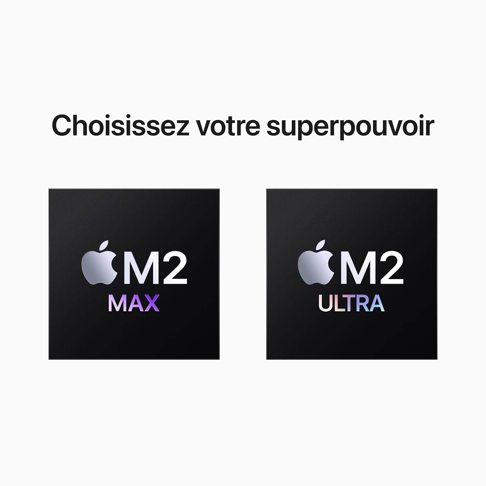 Apple Mac Studio M2 Ultra 2023 CPU 24 coeurs GPU 60 coeurs SSD 4 To 128 Go  RAM - Mac Studio - Apple