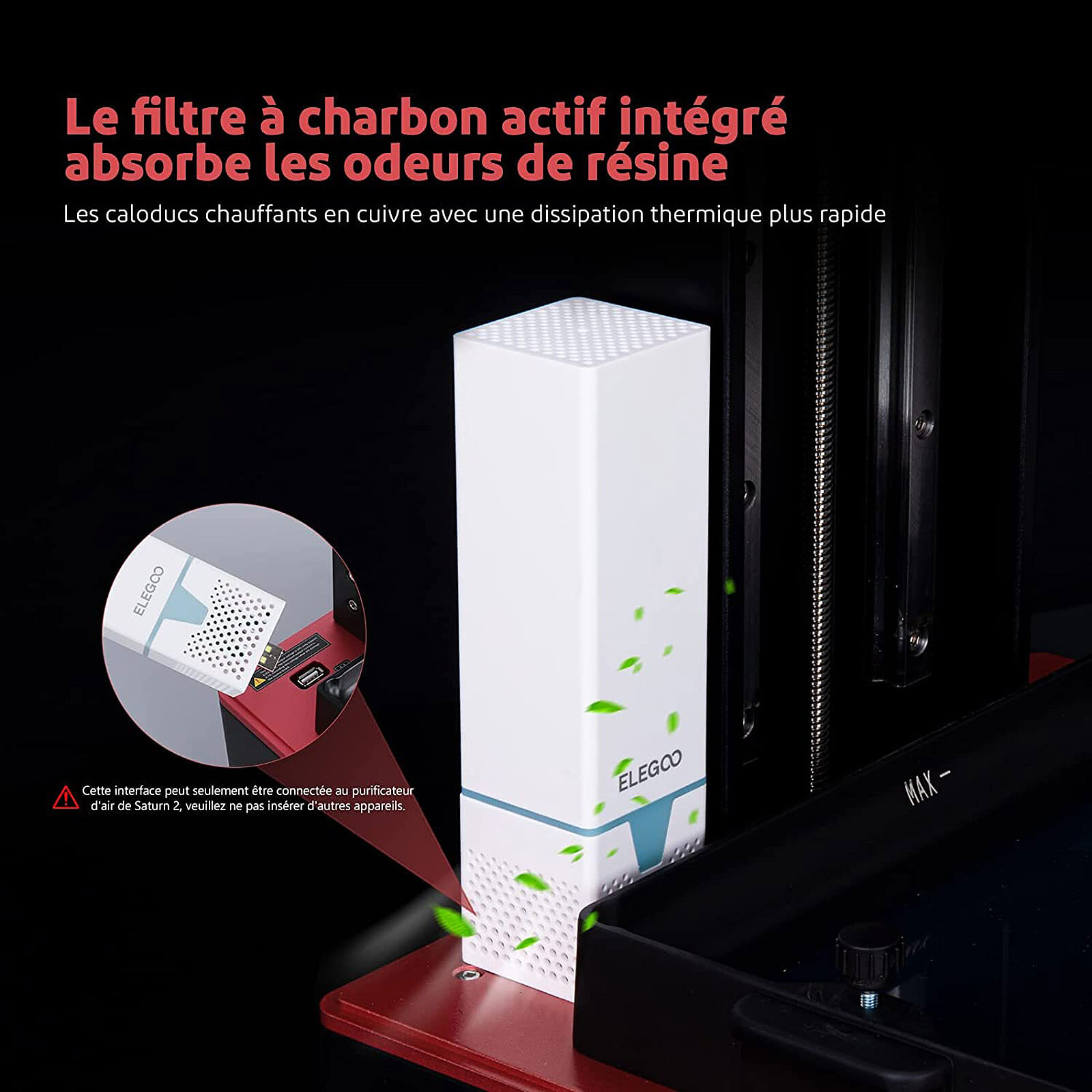 Elegoo Saturn 2 : Découvrez la nouvelle génération d'imprimantes 3D résine  - Cr10