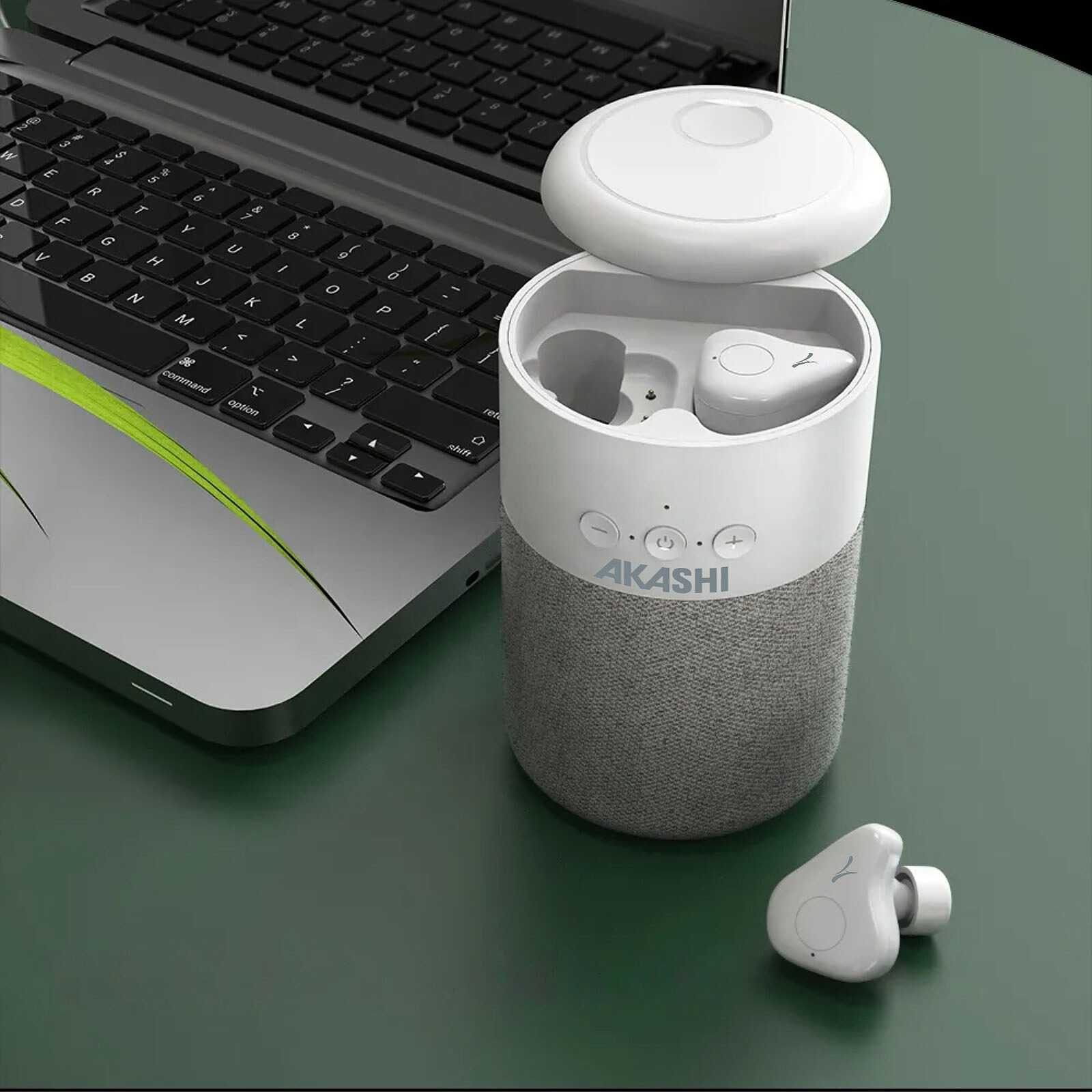 Akashi Ecouteurs Bluetooth avec Micro Argent - Kit piéton et Casque -  Garantie 3 ans LDLC