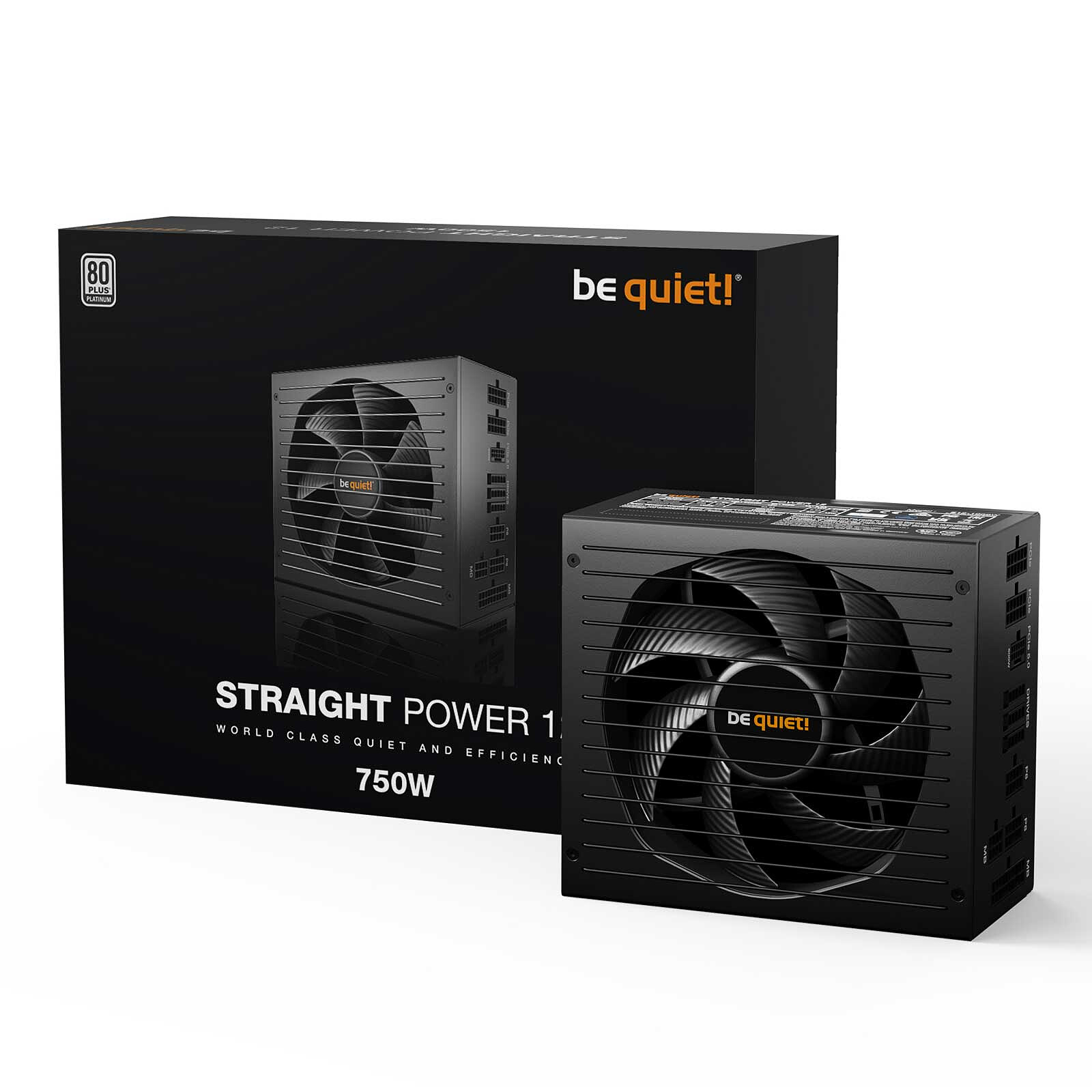 Be Quiet! Pure Power 12 M 80+ Gold (750W) - Alimentation