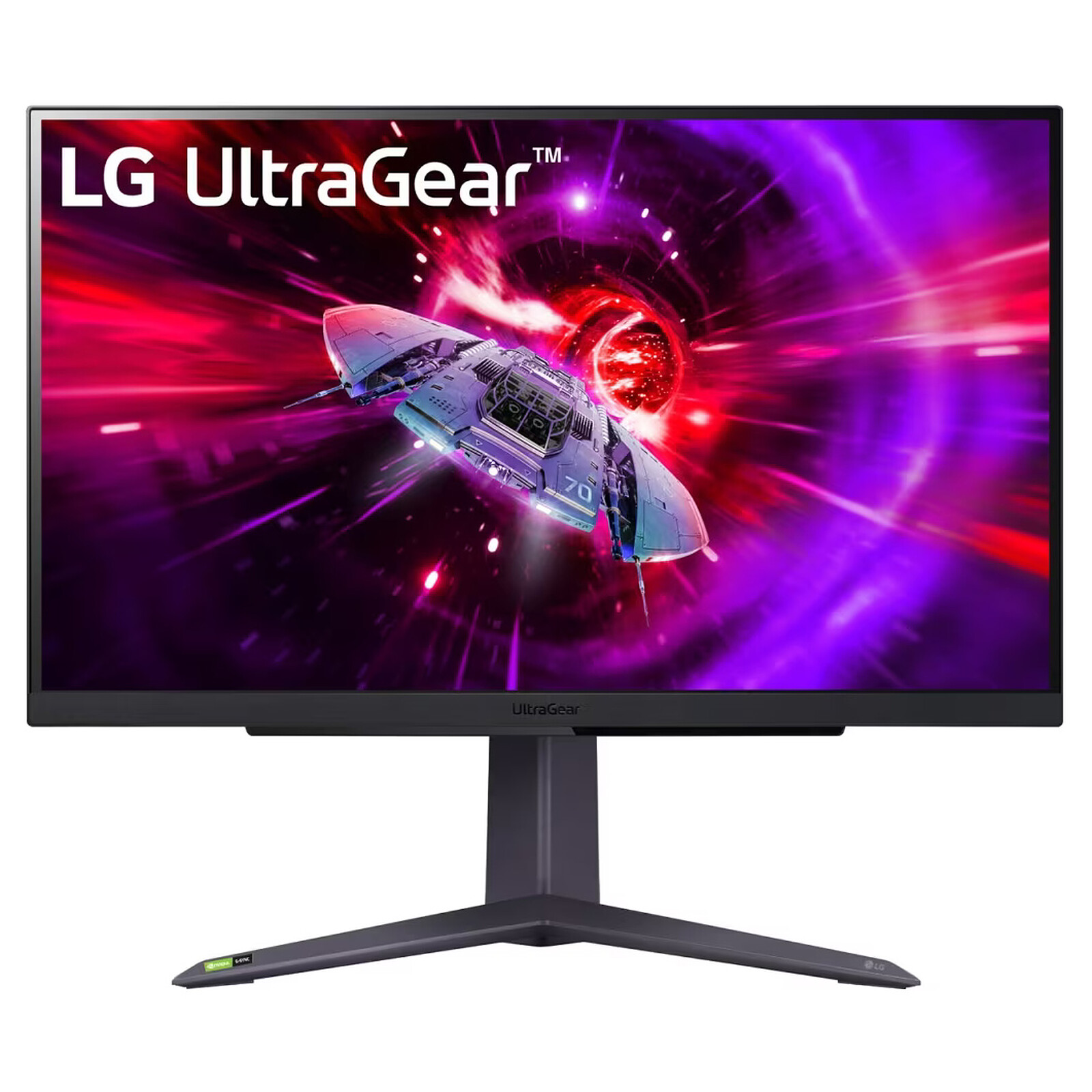 LG 27 LED - UltraGear 27GR75Q-B - Monitor PC - LDLC