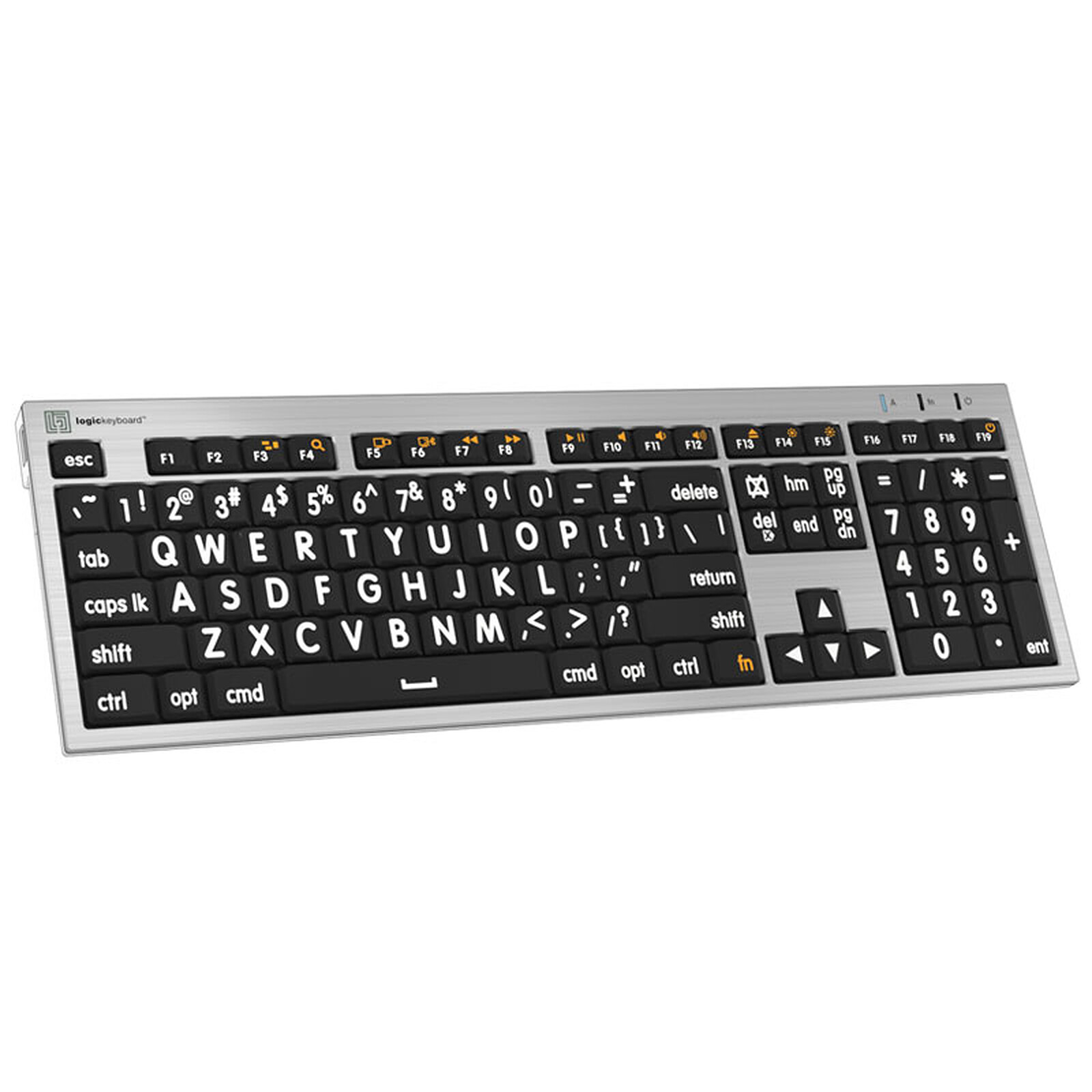 LogicKeyboard LargePrint PC (Blanc/Noir)
