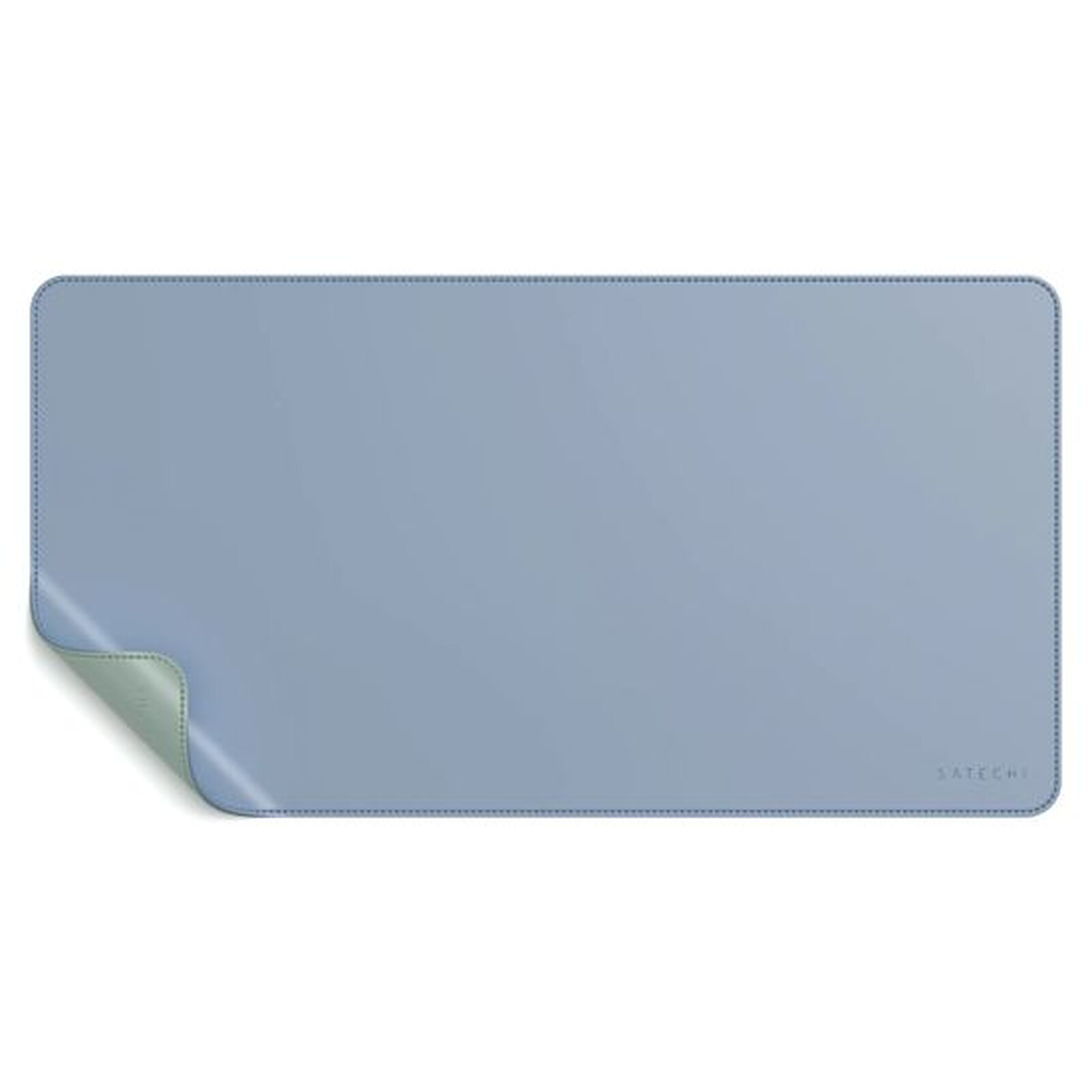 SATECHI Eco Leather Deskmate Dual Sided - Blu/Verde - Tappetino mouse -  Garanzia 3 anni LDLC