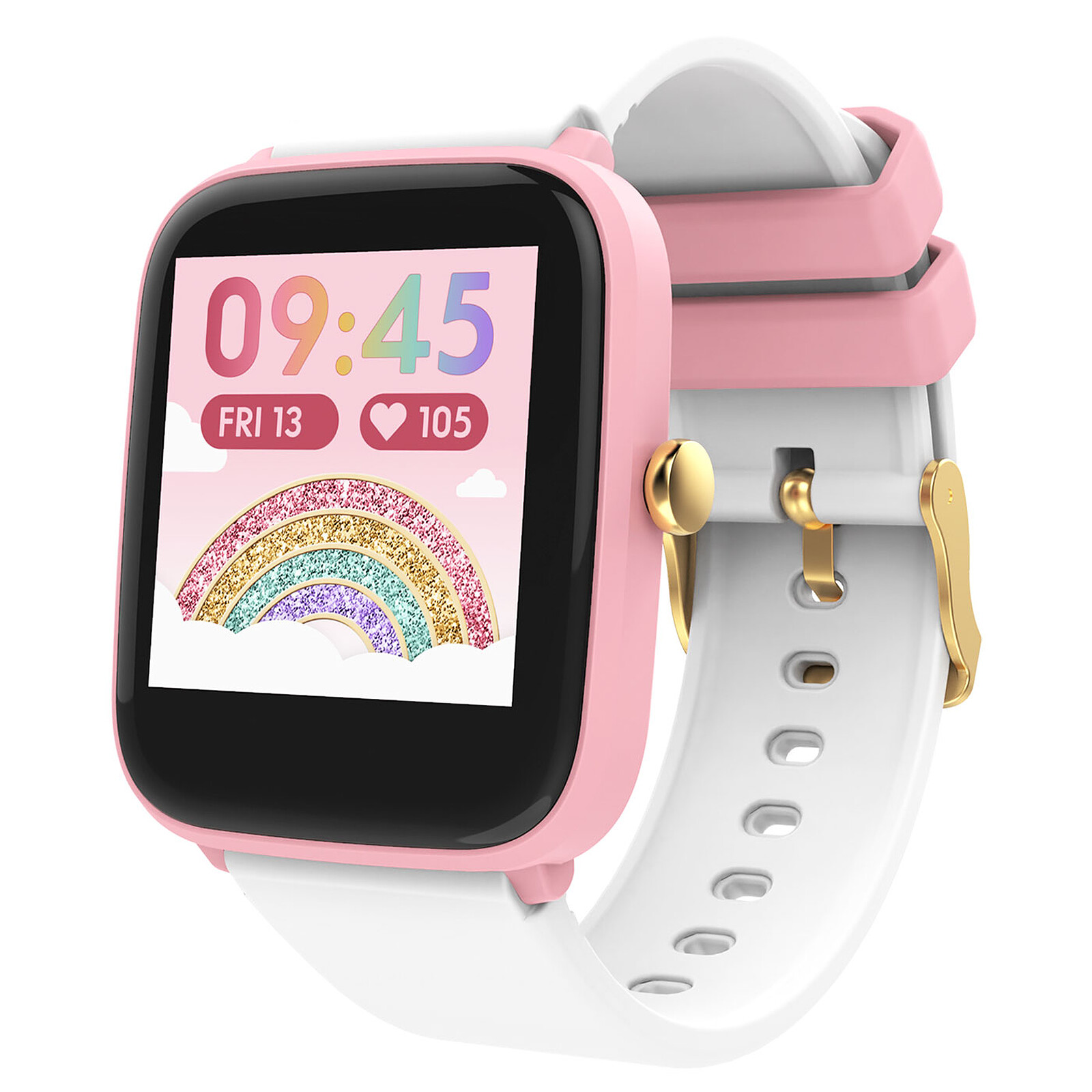 Fitbit Versa 4 Rosa arena / aluminio rosa cobrizo Smartwatch