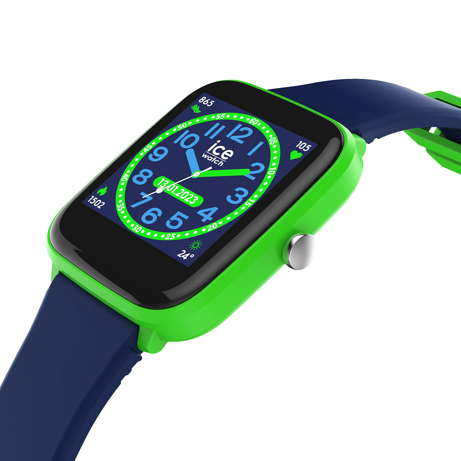 Montre junior Ice Watch connectée Ice Smart One Modèle Bleu