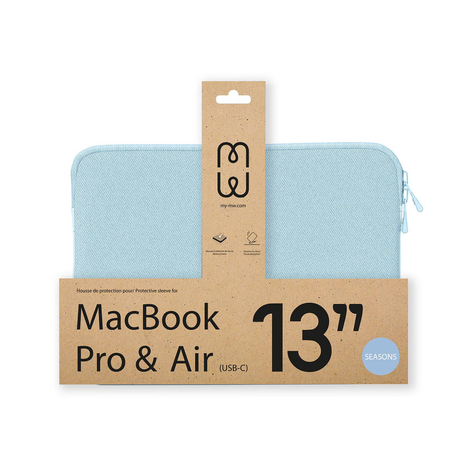 MW Housse MacBook Air / MacBook Pro 13 Seasons - Bleu