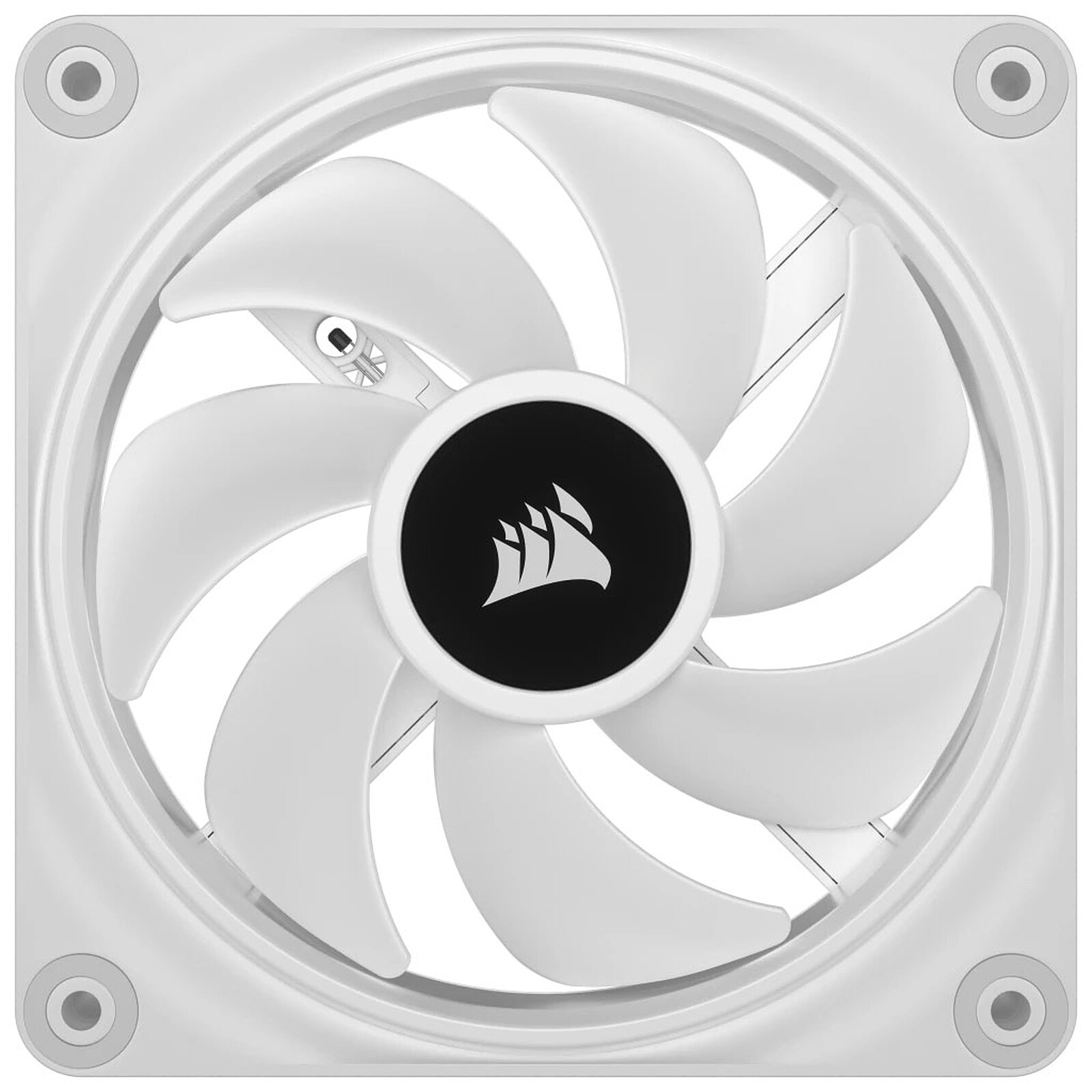 CORSAIR iCUE AR120 Digital RGB 120mm PWM Fan White - Boîtier de ventilateur  - 3-pack 